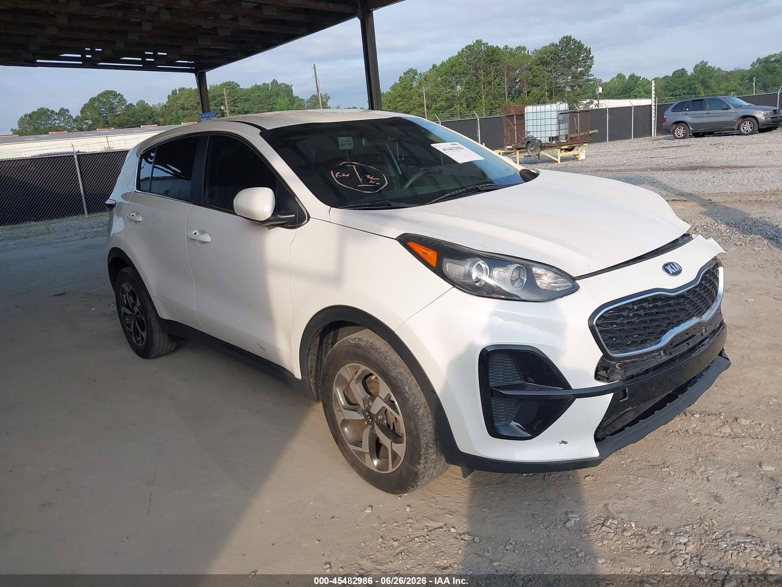 2022 Kia Sportage LX, VIN KNDPM3AC6N7982984 — Front end
