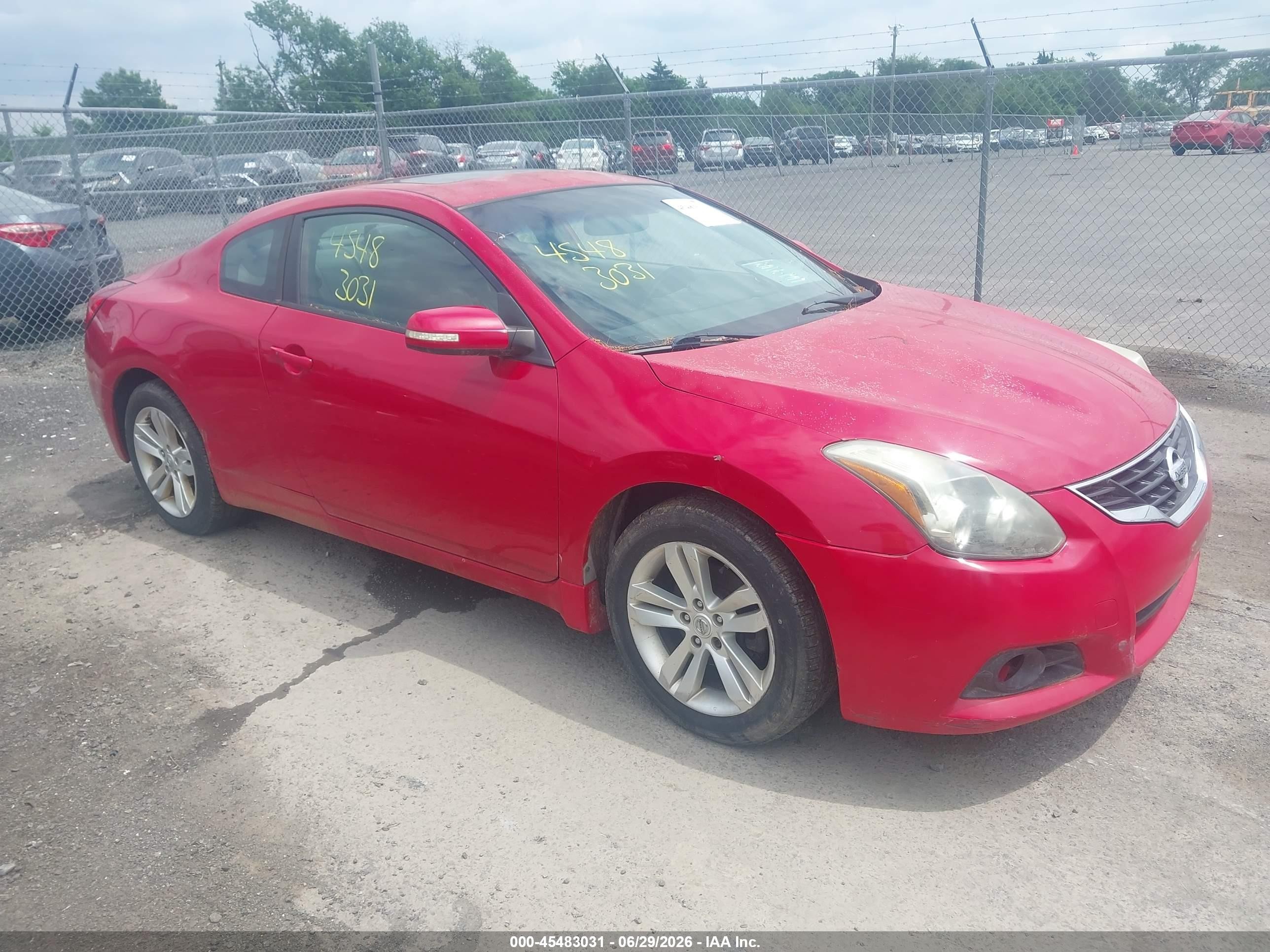 2011 Nissan Altima S, VIN 1N4AL2EP1BC174342 — Normal wear
