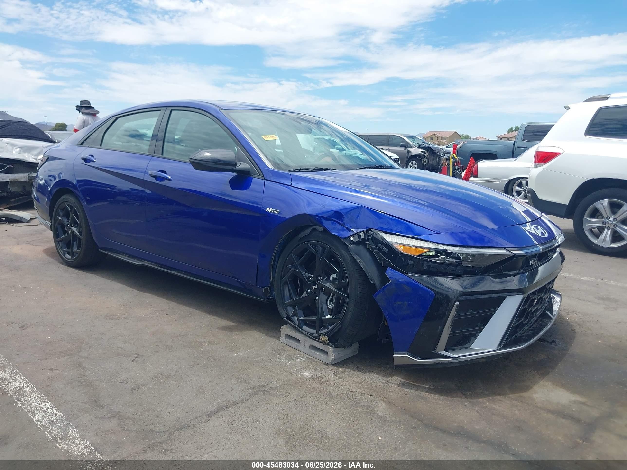 2026 Hyundai Elantra N Line, VIN KMHLR4DF2TU122246 — Перед