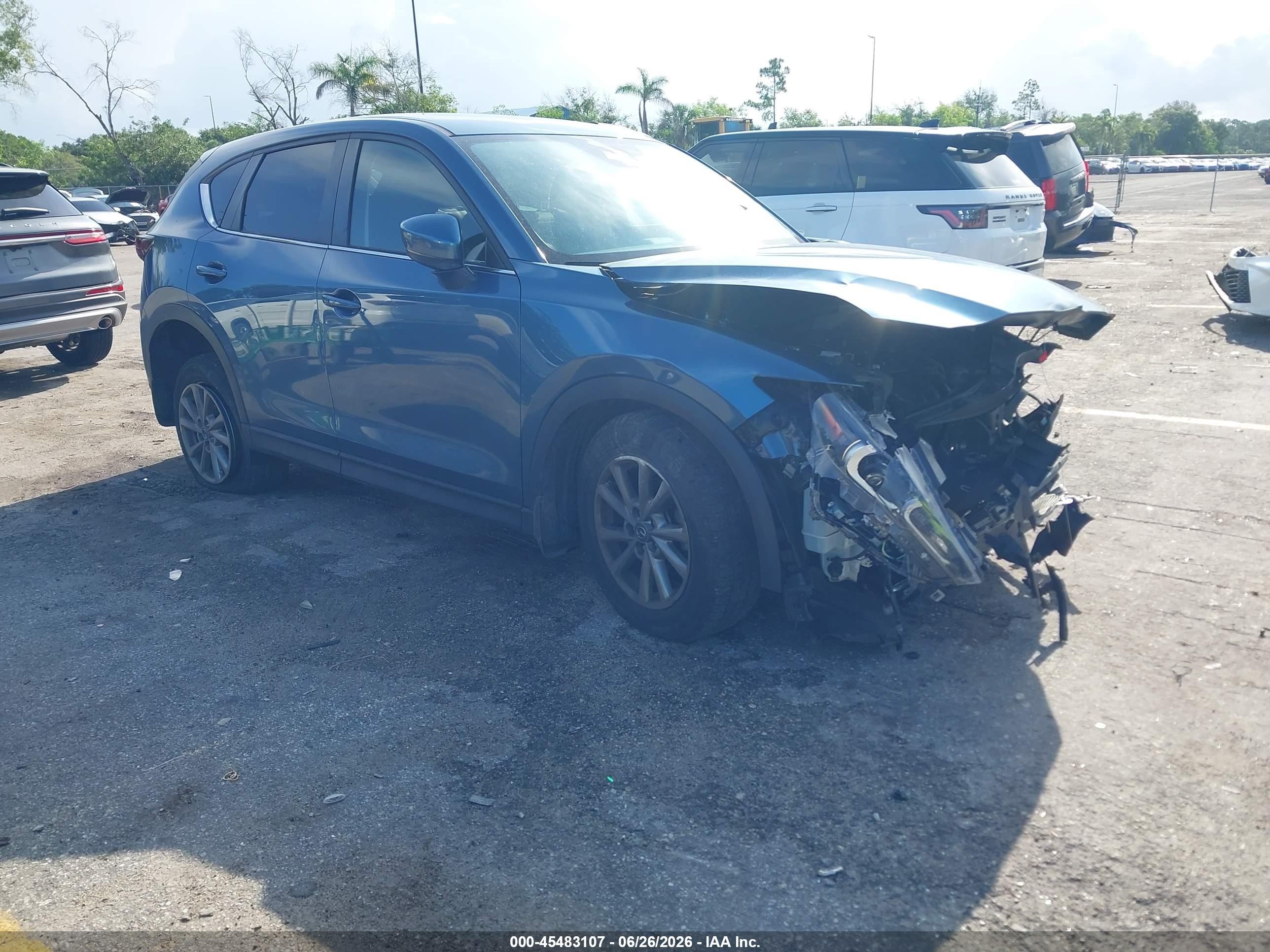 2023 Mazda CX-5 S Select, VIN JM3KFBBM7P0262313 — Front end