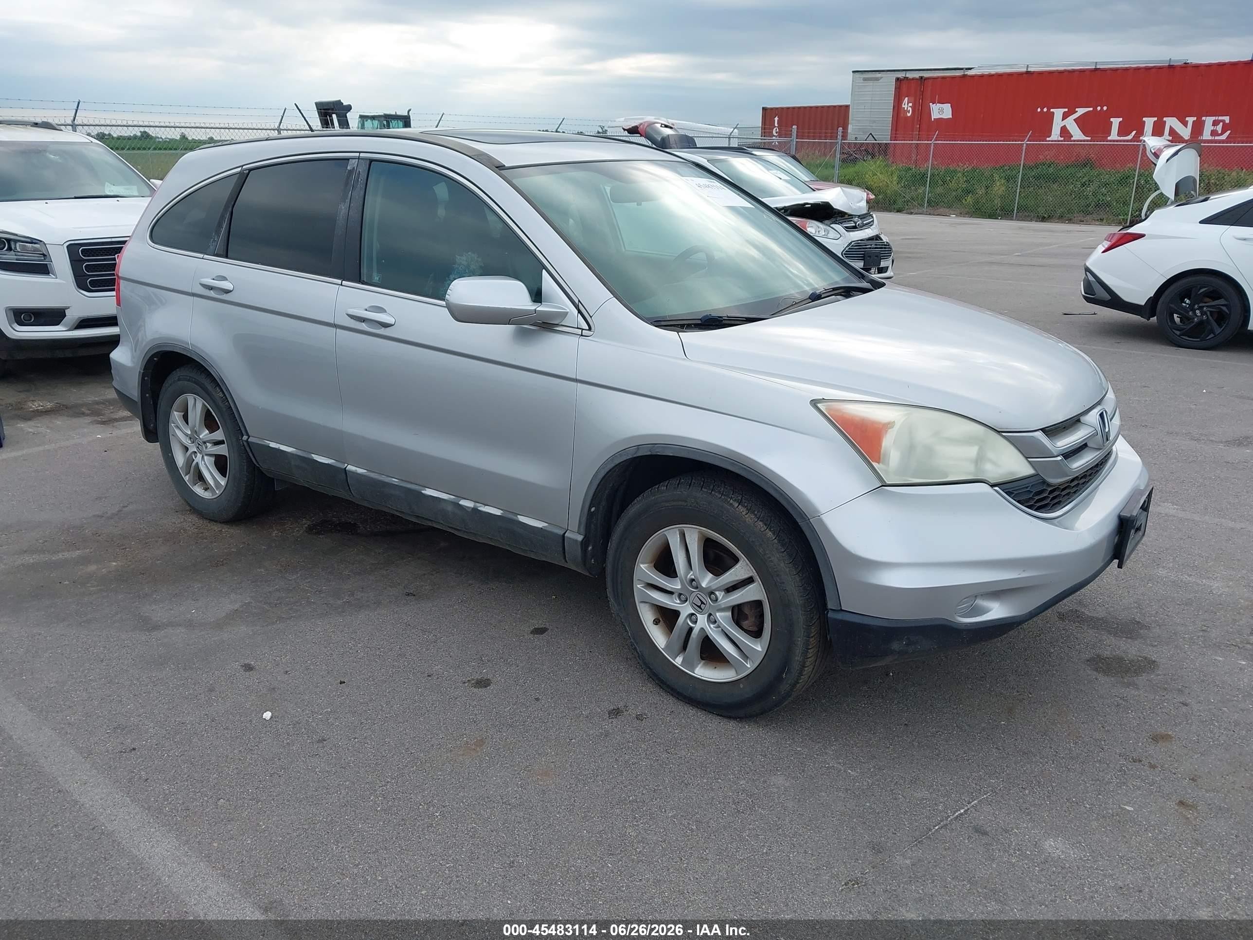 2010 Honda CR-V EX-L, VIN 5J6RE4H72AL007415 — Normal wear