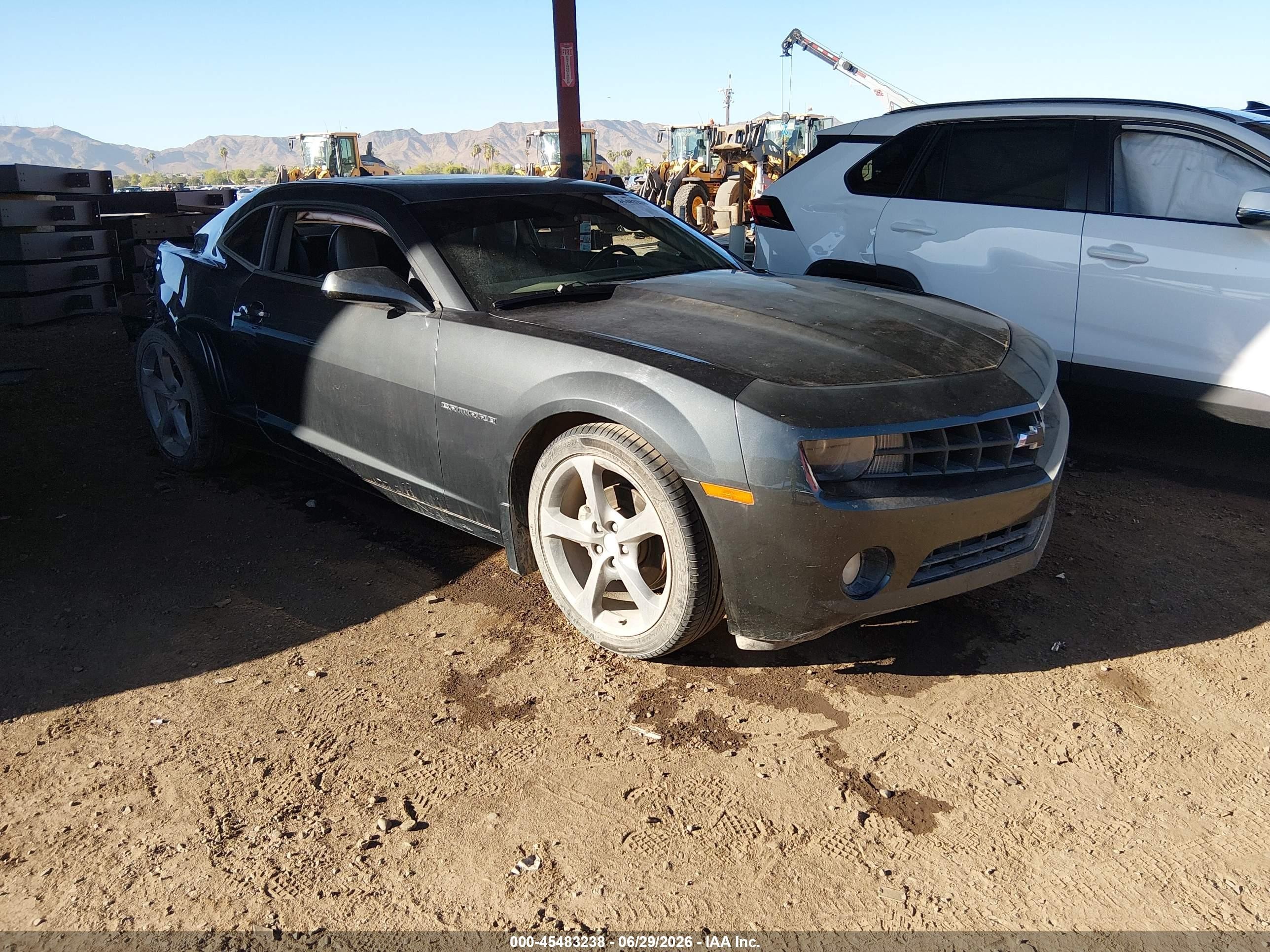 2013 Chevrolet Camaro LT, VIN 2G1FC1E3XD9158876 — Rear end