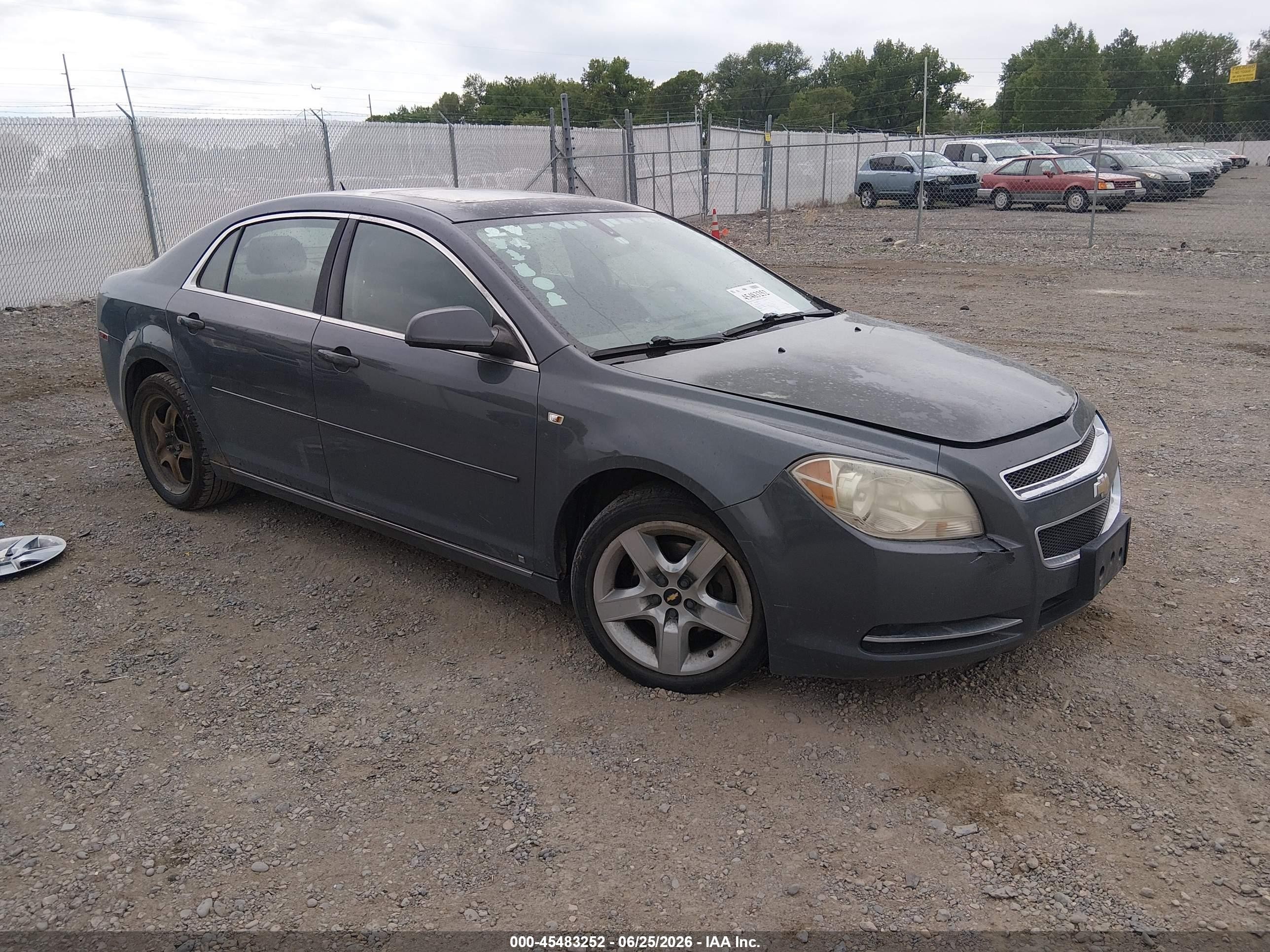 2008 Chevrolet Malibu 1LT, VIN 1G1ZH57B584245913 — Front end
