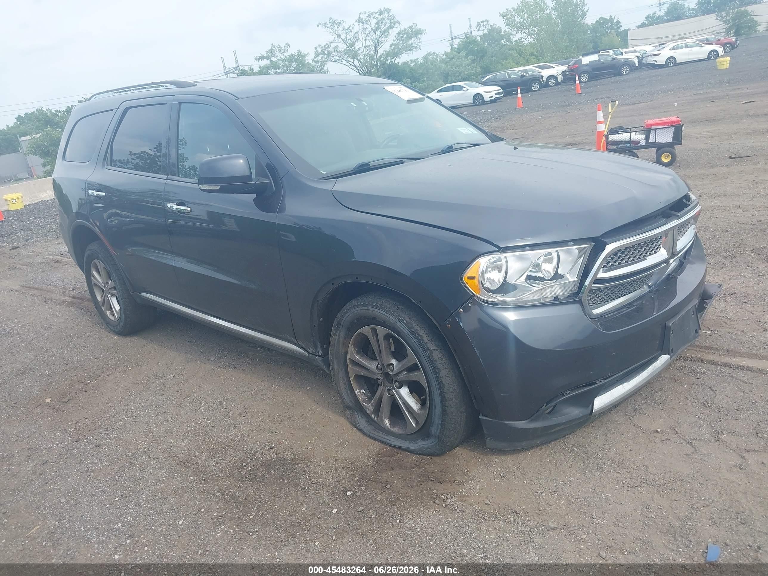2013 Dodge Durango Crew, VIN 1C4RDJDG3DC617583 — Side