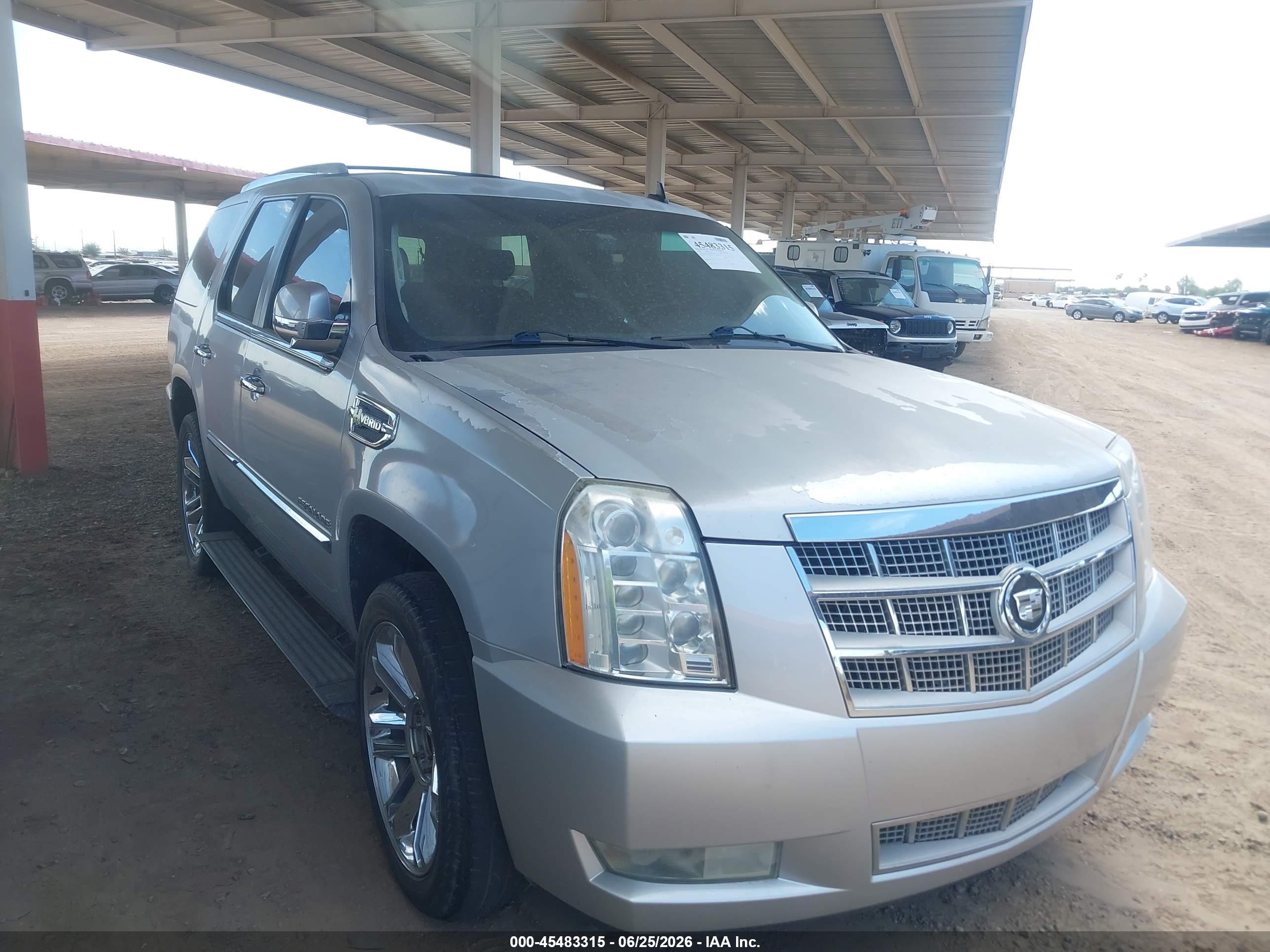 2010 Cadillac Escalade, VIN 1GYUCFEJ9AR160978 — Not stated