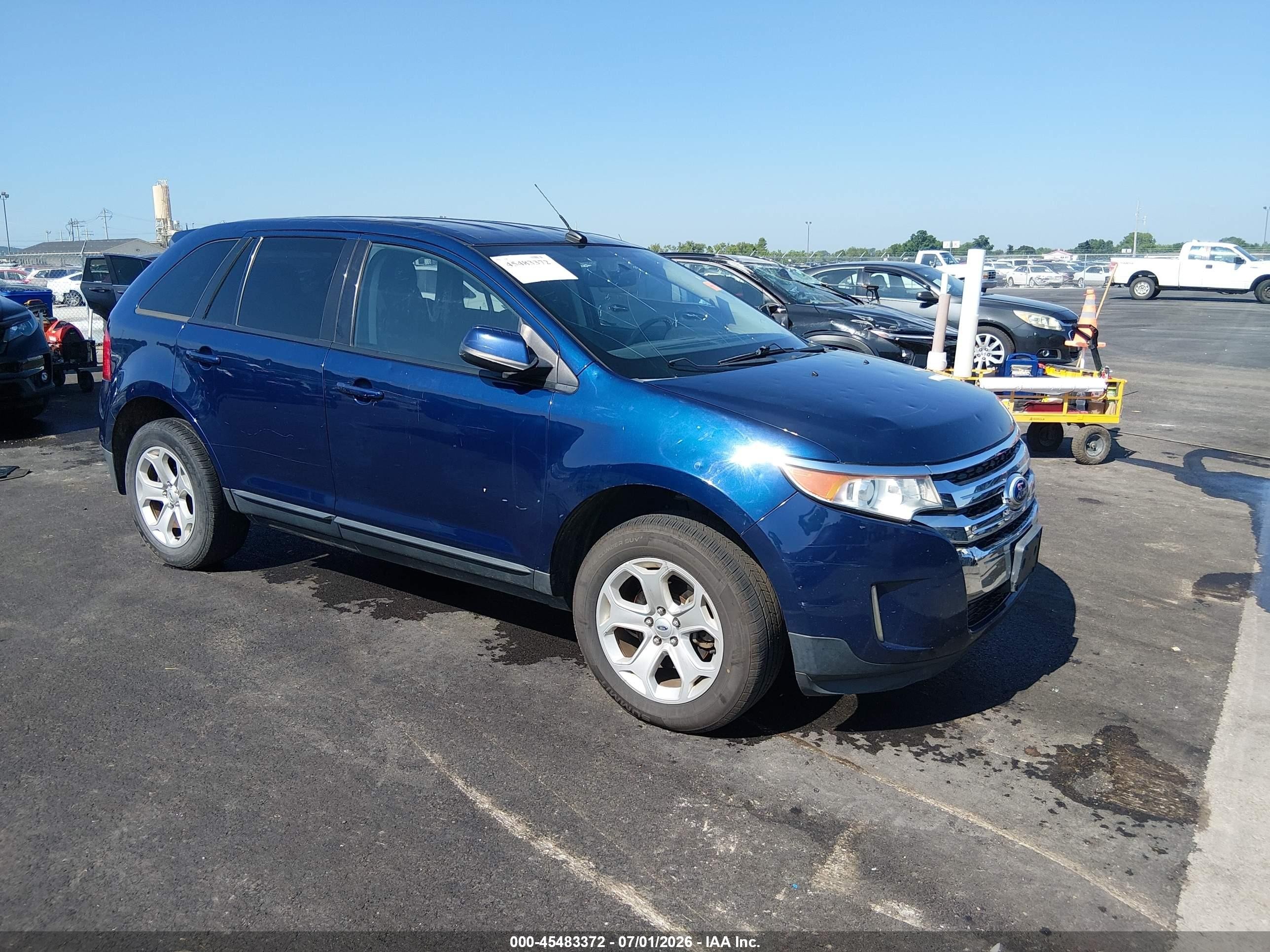 2012 Ford Edge SEL, VIN 2FMDK4JC4CBA93745 — Hail