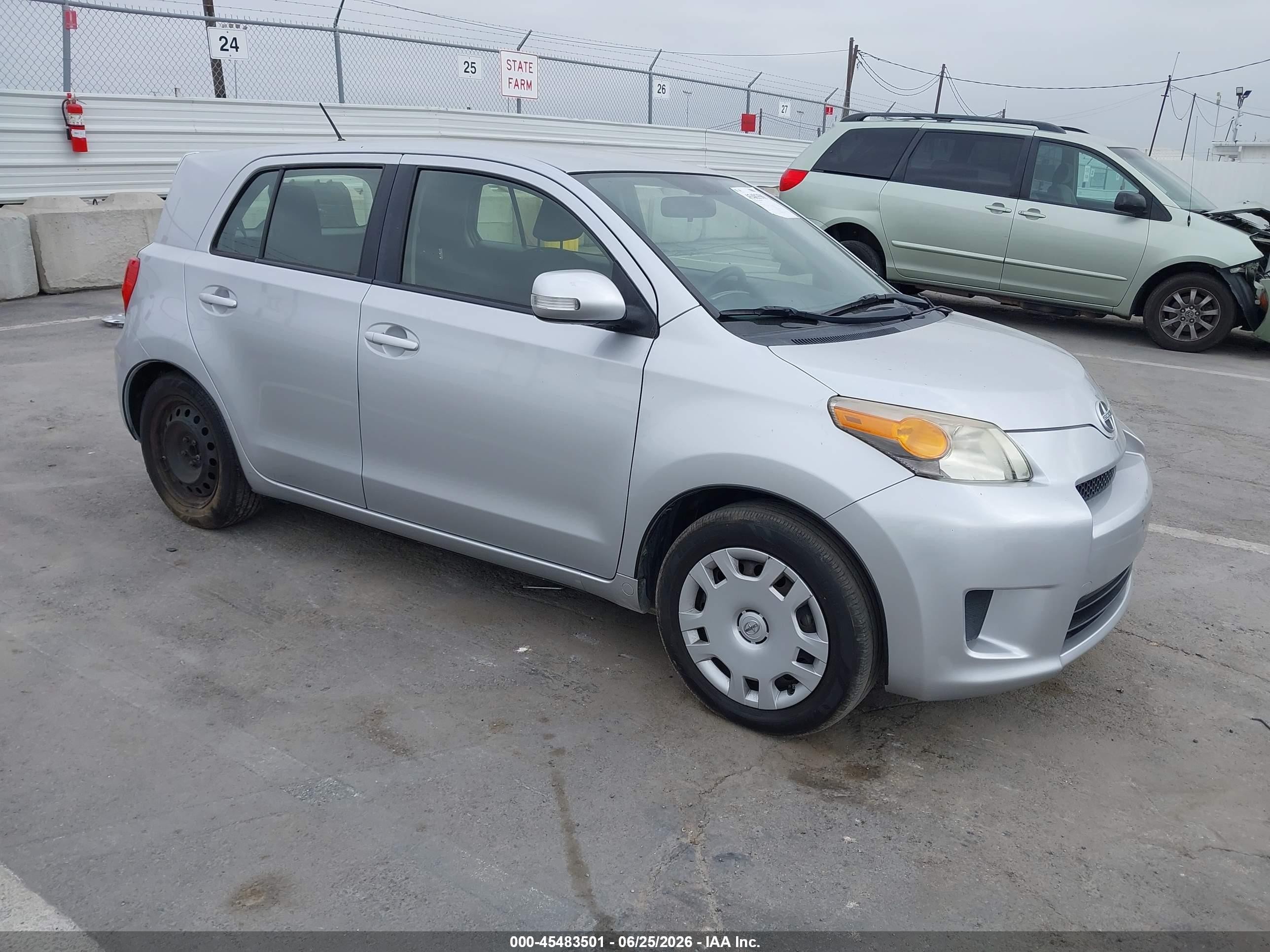 2014 Scion xD, VIN JTKKUPB46E1043337 — Rear end