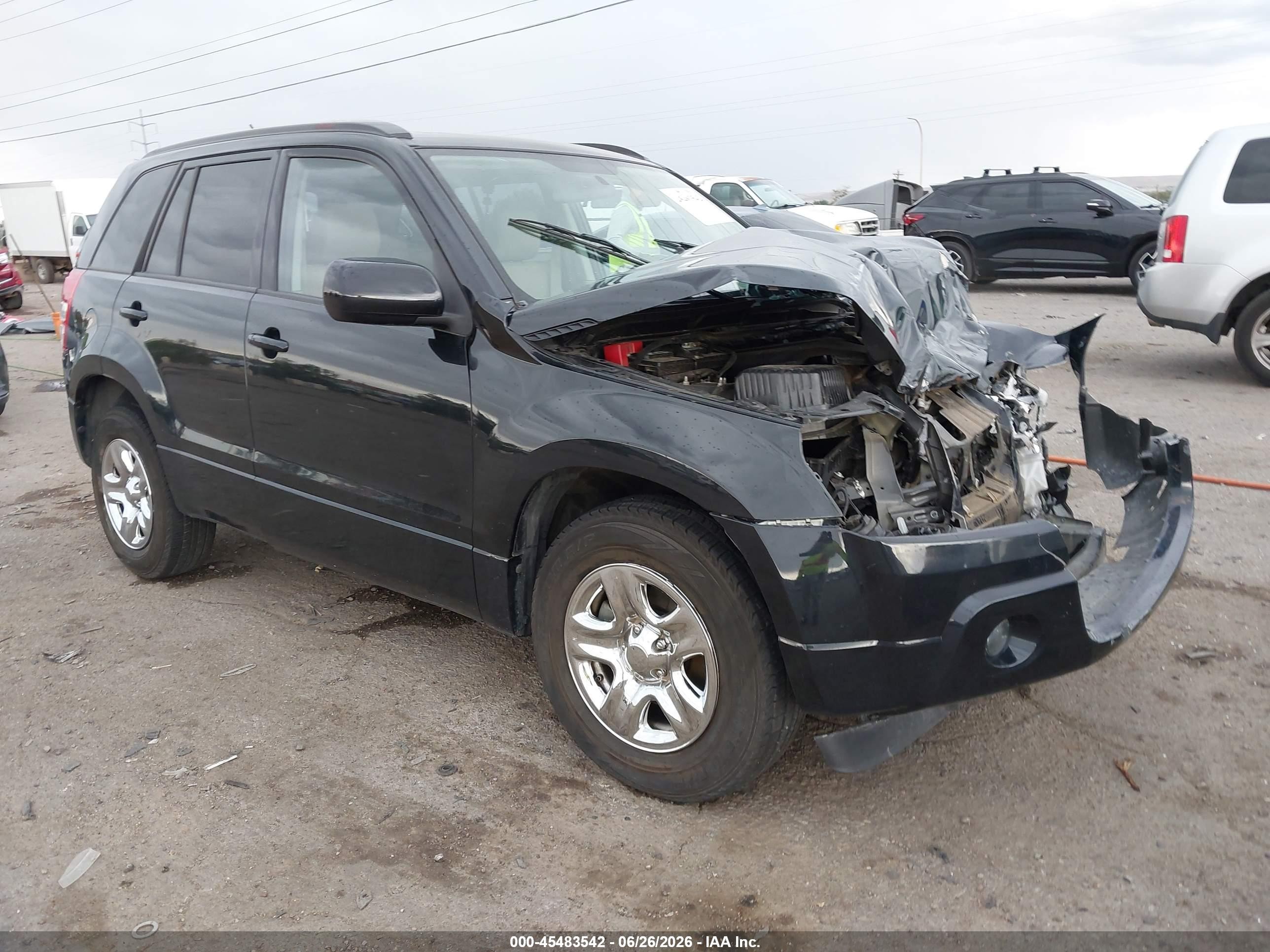 2010 Suzuki Grand Vitara XSport, VIN JS3TE0D48A4100936 — Front end