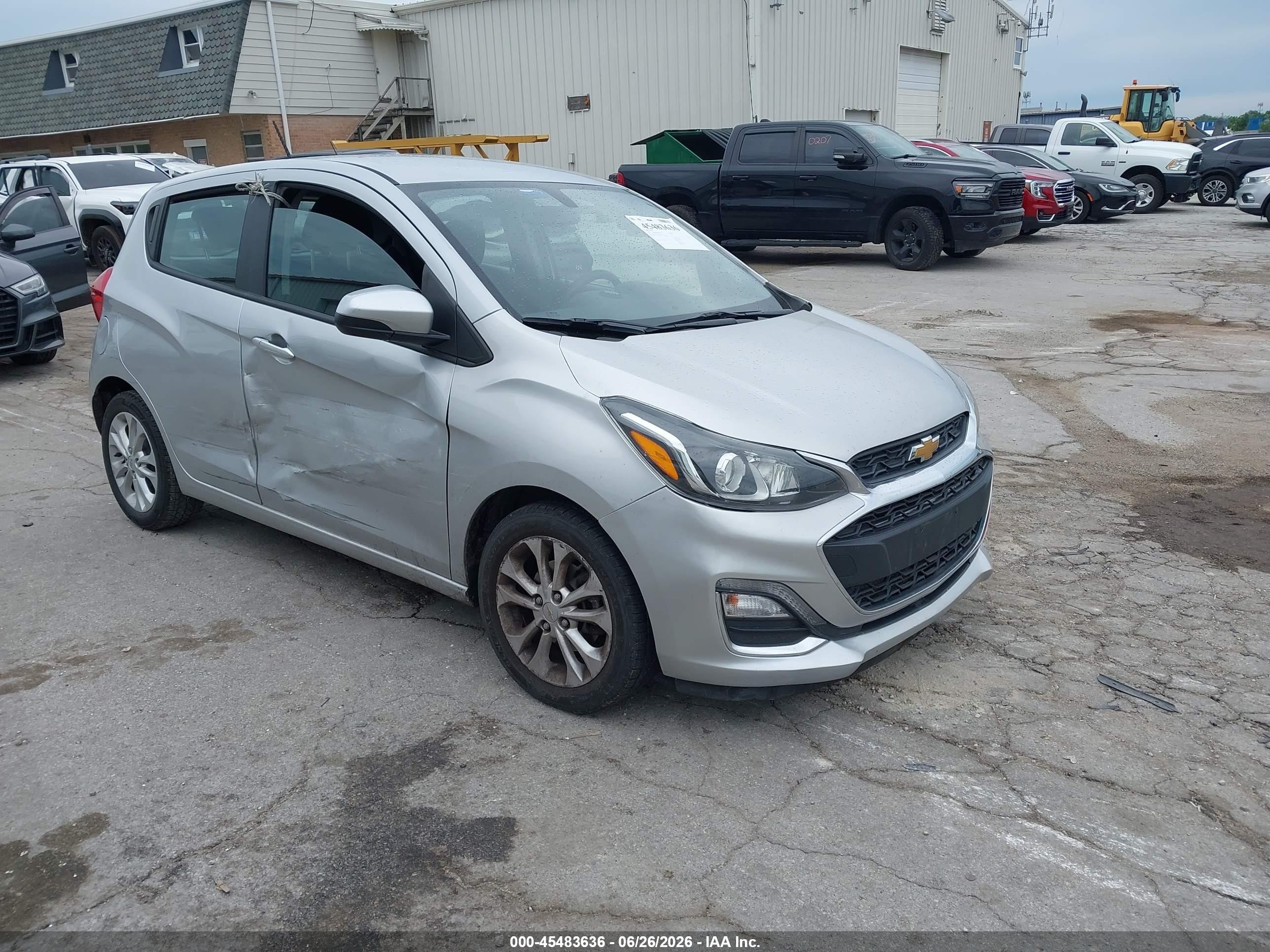 2021 Chevrolet Spark 1LT, VIN KL8CD6SA5MC748184 — Front end