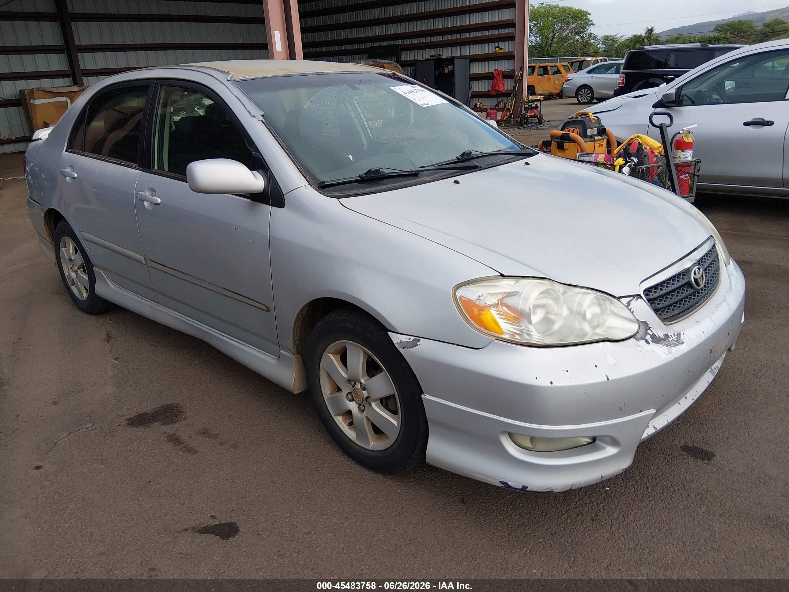 2005 Toyota Corolla S, VIN 1NXBR32E15Z344912 — All over