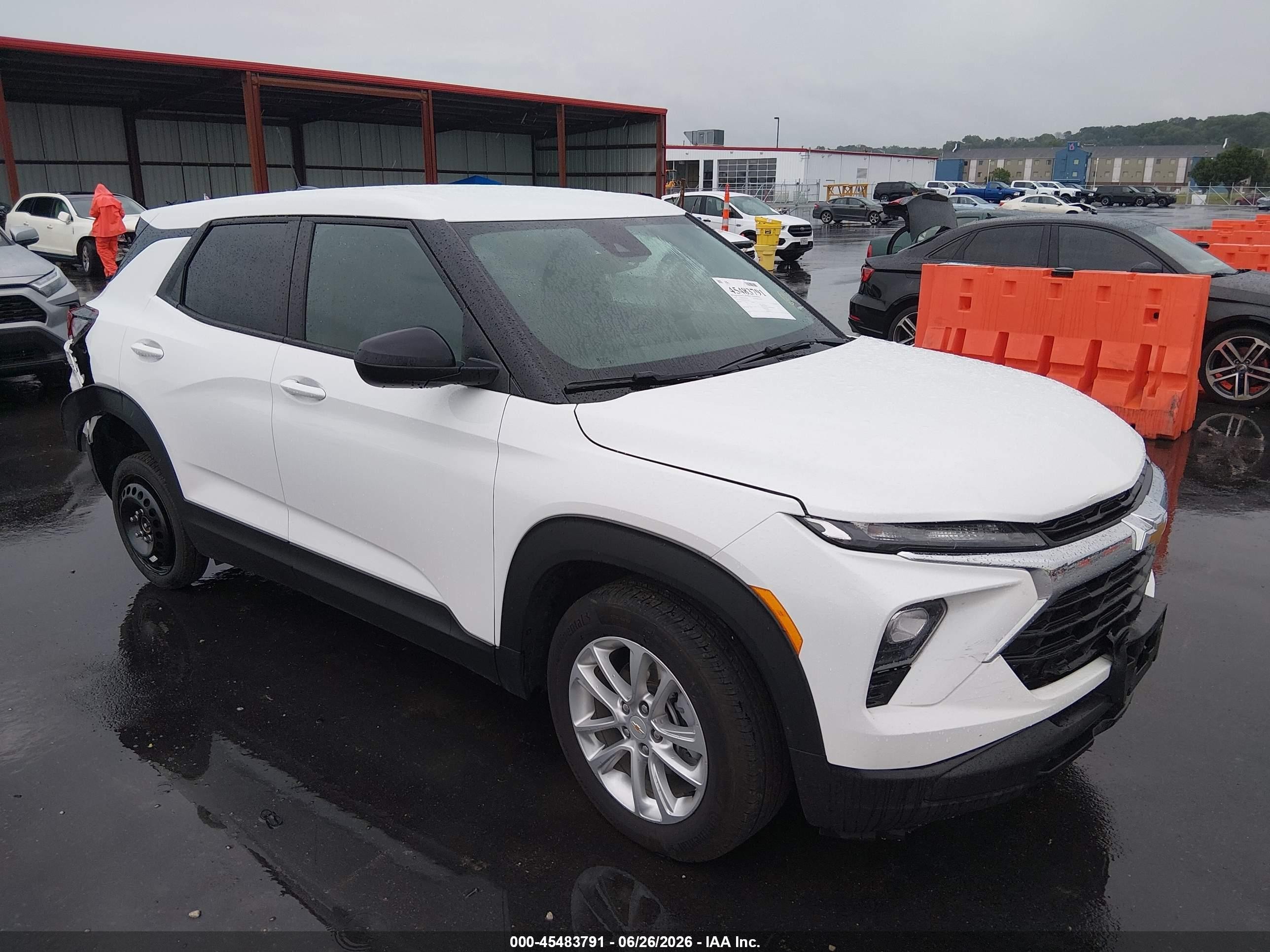 2025 Chevrolet TrailBlazer LS, VIN KL79MMSP4SB125147 — Зад