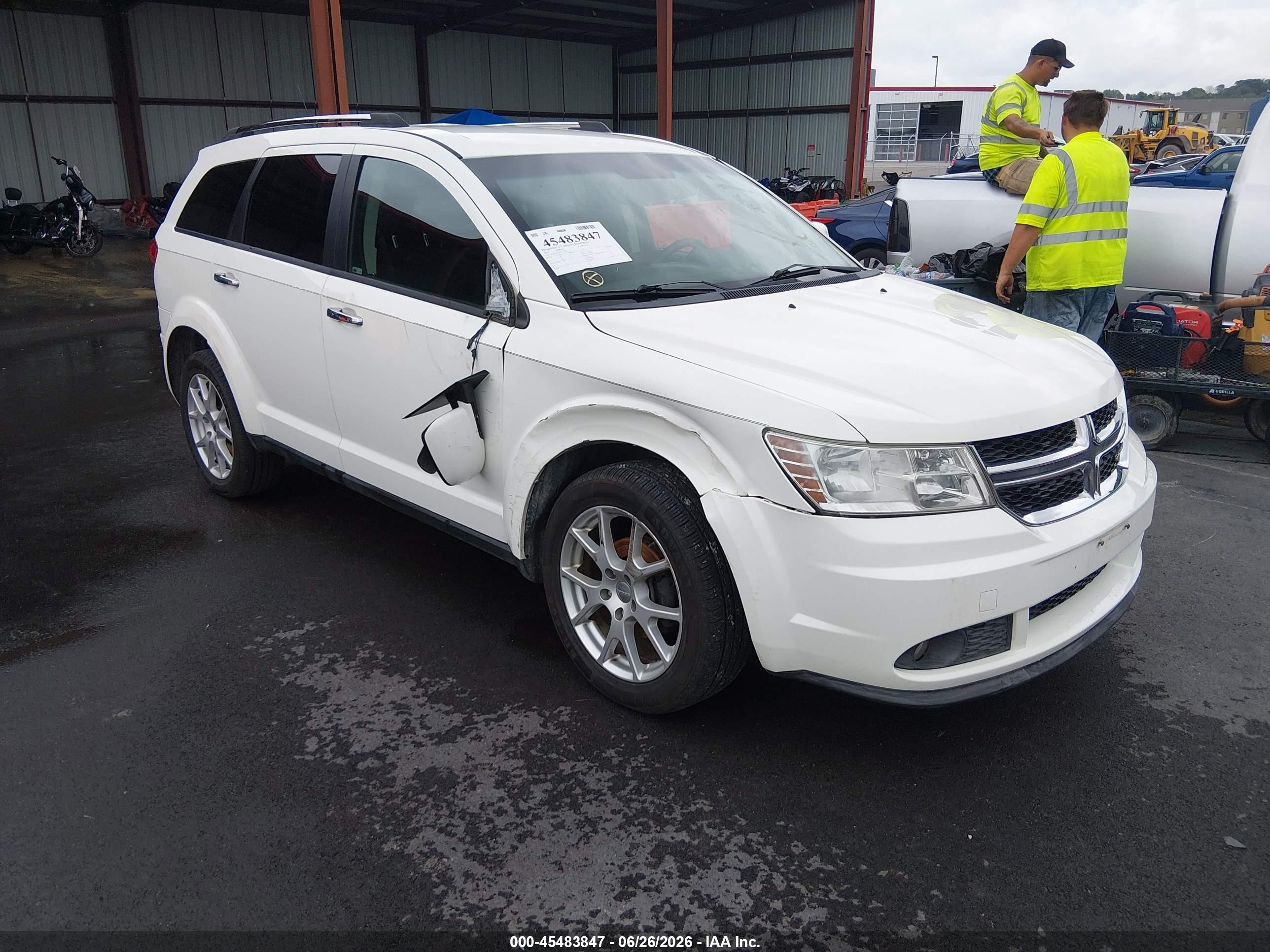 2011 Dodge Journey Crew, VIN 3D4PG3FG5BT515570 — Front end