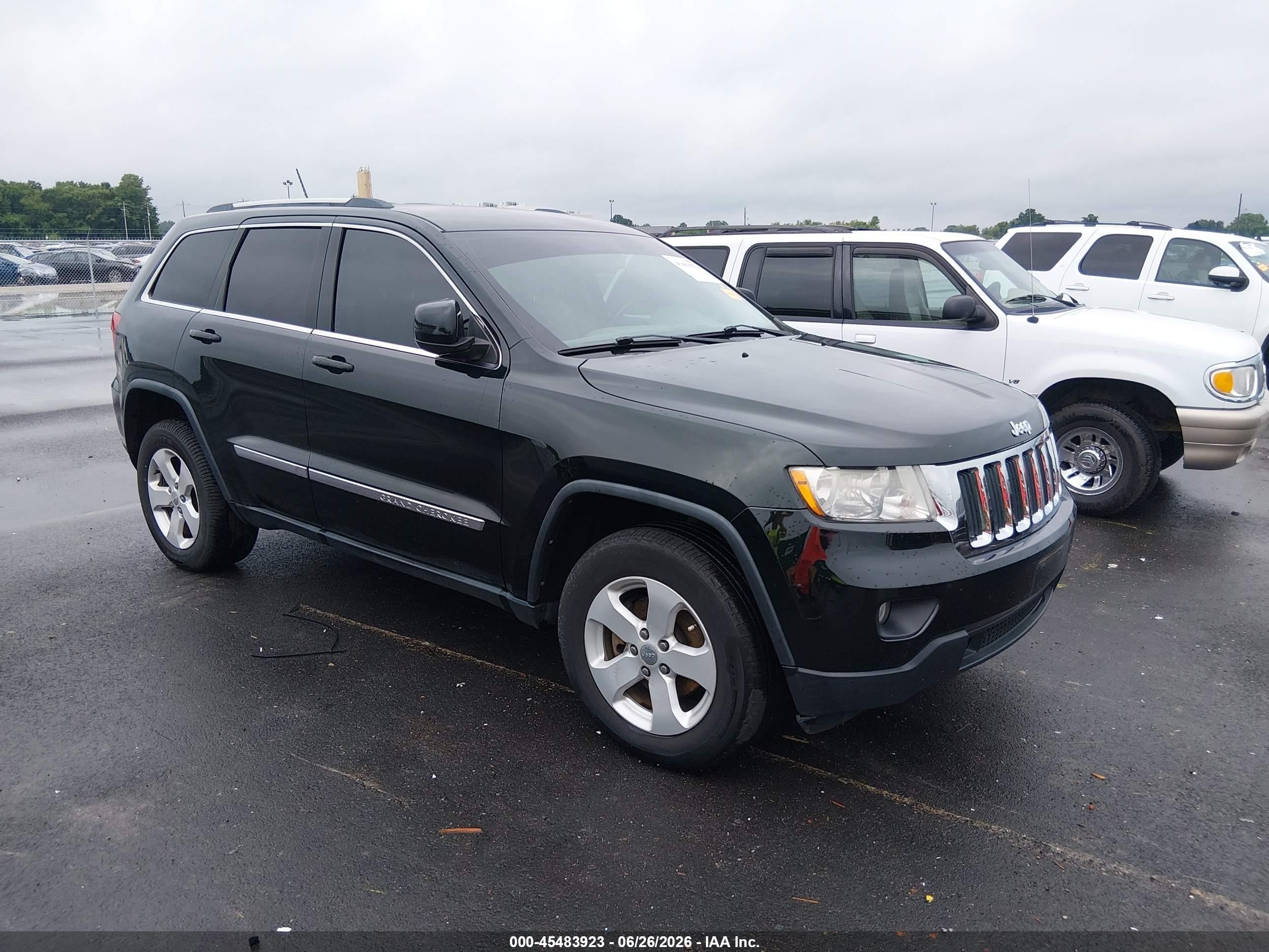 2013 Jeep Grand Cherokee Laredo, VIN 1C4RJFAG4DC581039 — Hail