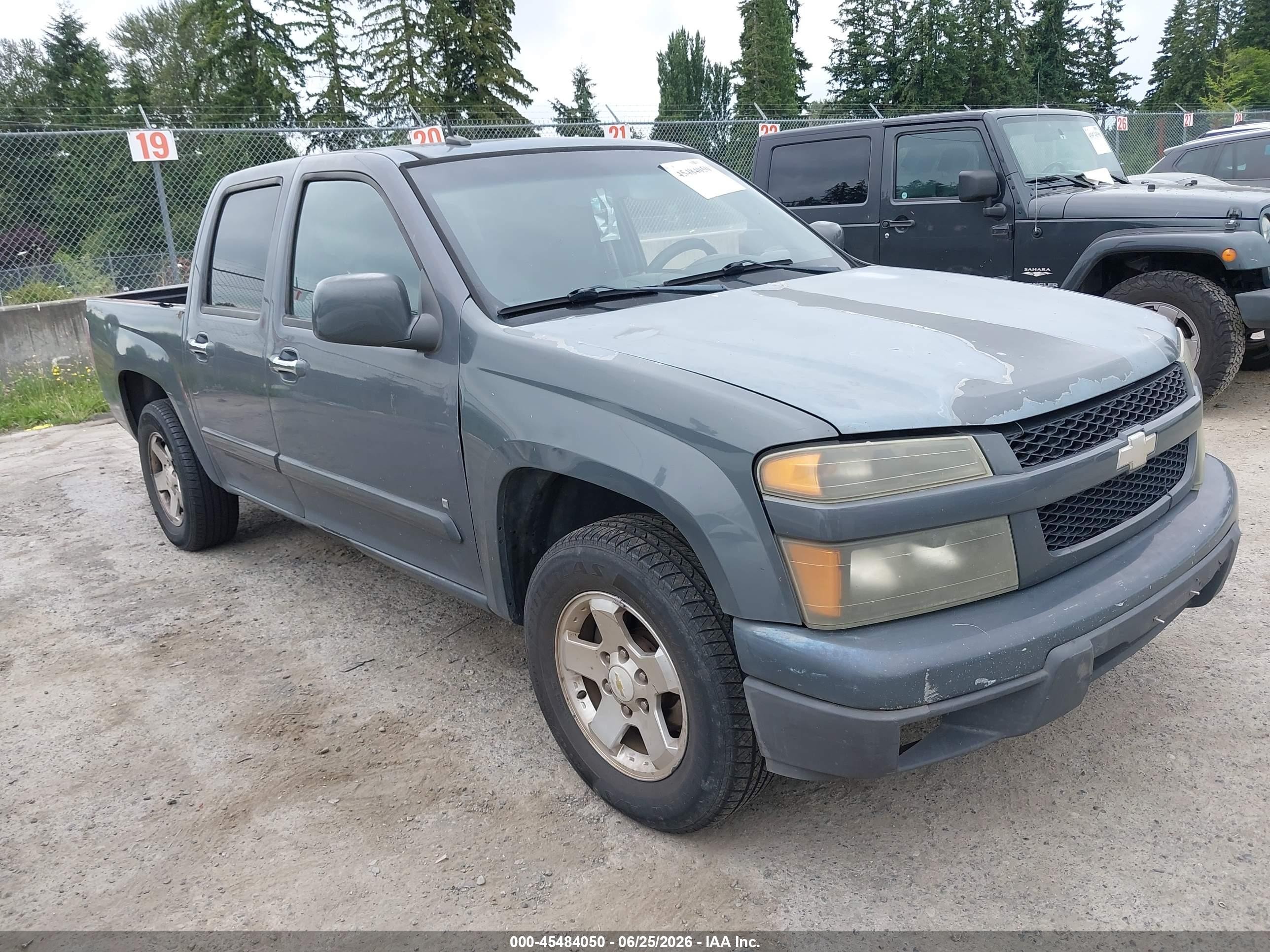 2009 Chevrolet Colorado 1LT, VIN 1GCCS139998135385 — Обычный износ