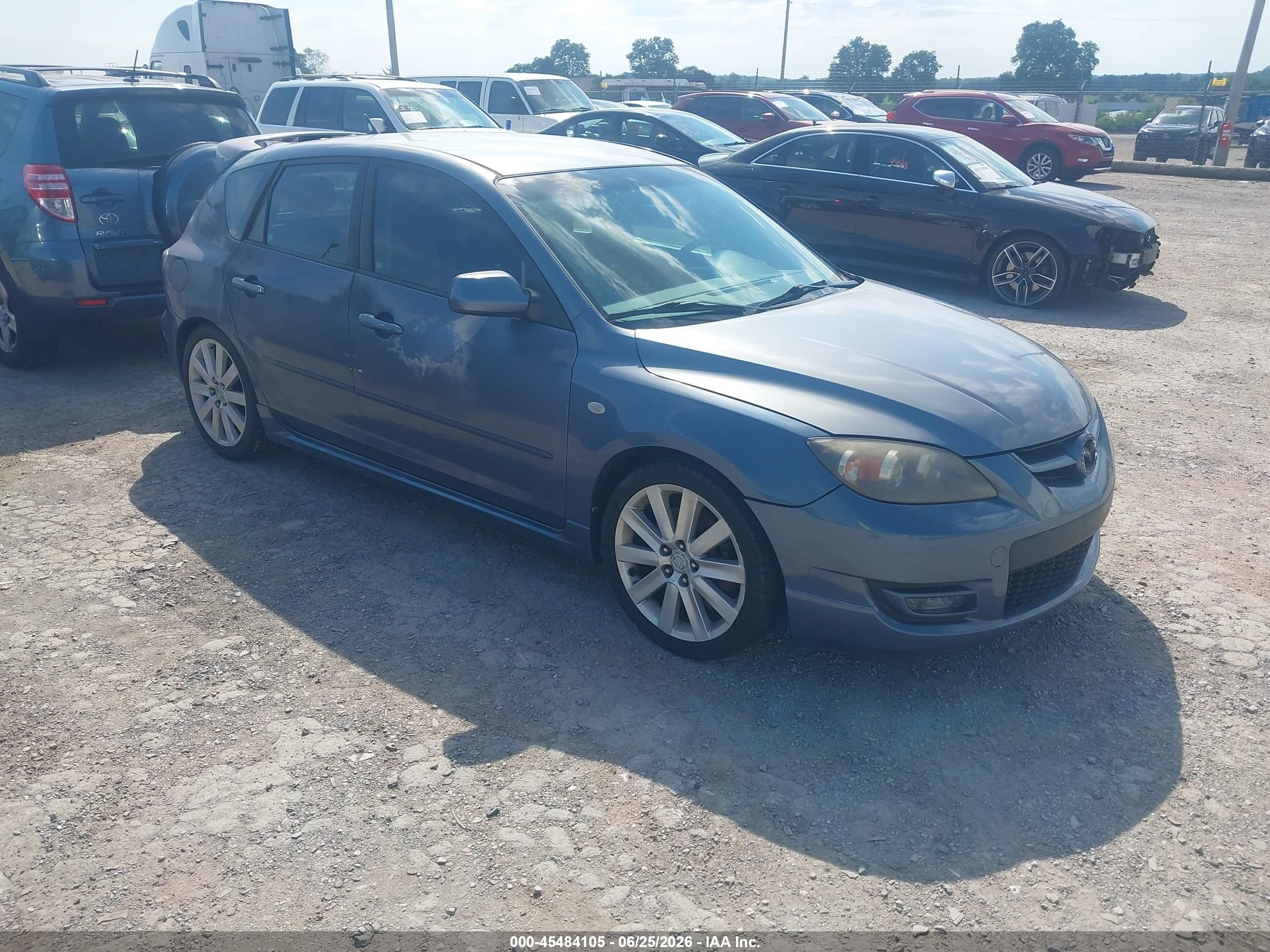 2007 Mazda 3 Mazdaspeed3 Sport, VIN JM1BK34LX71756125 — Normal wear