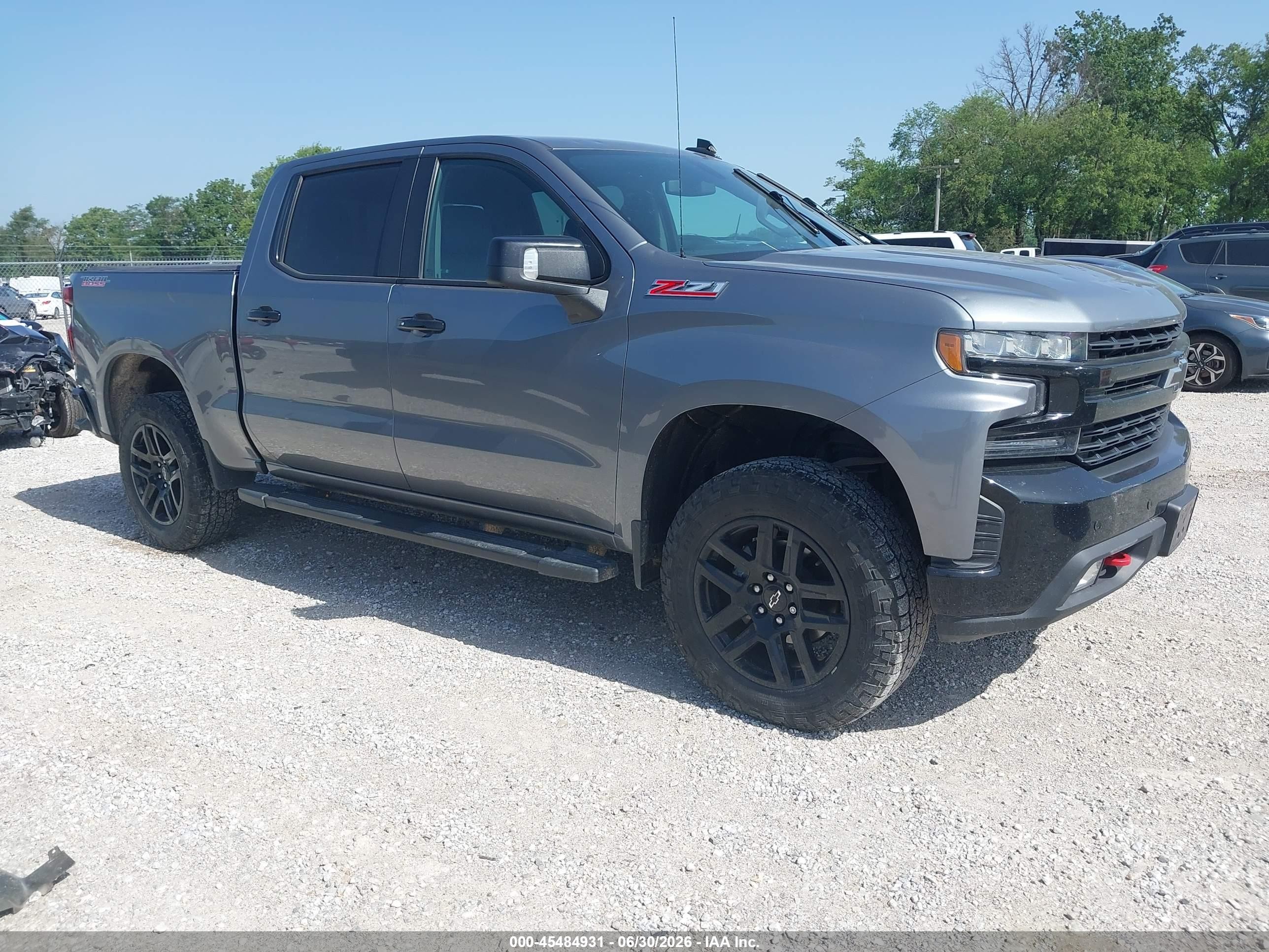 2022 Chevrolet Silverado 1500 LT Trail Boss, VIN 3GCPYFED3NG115104 — Hail