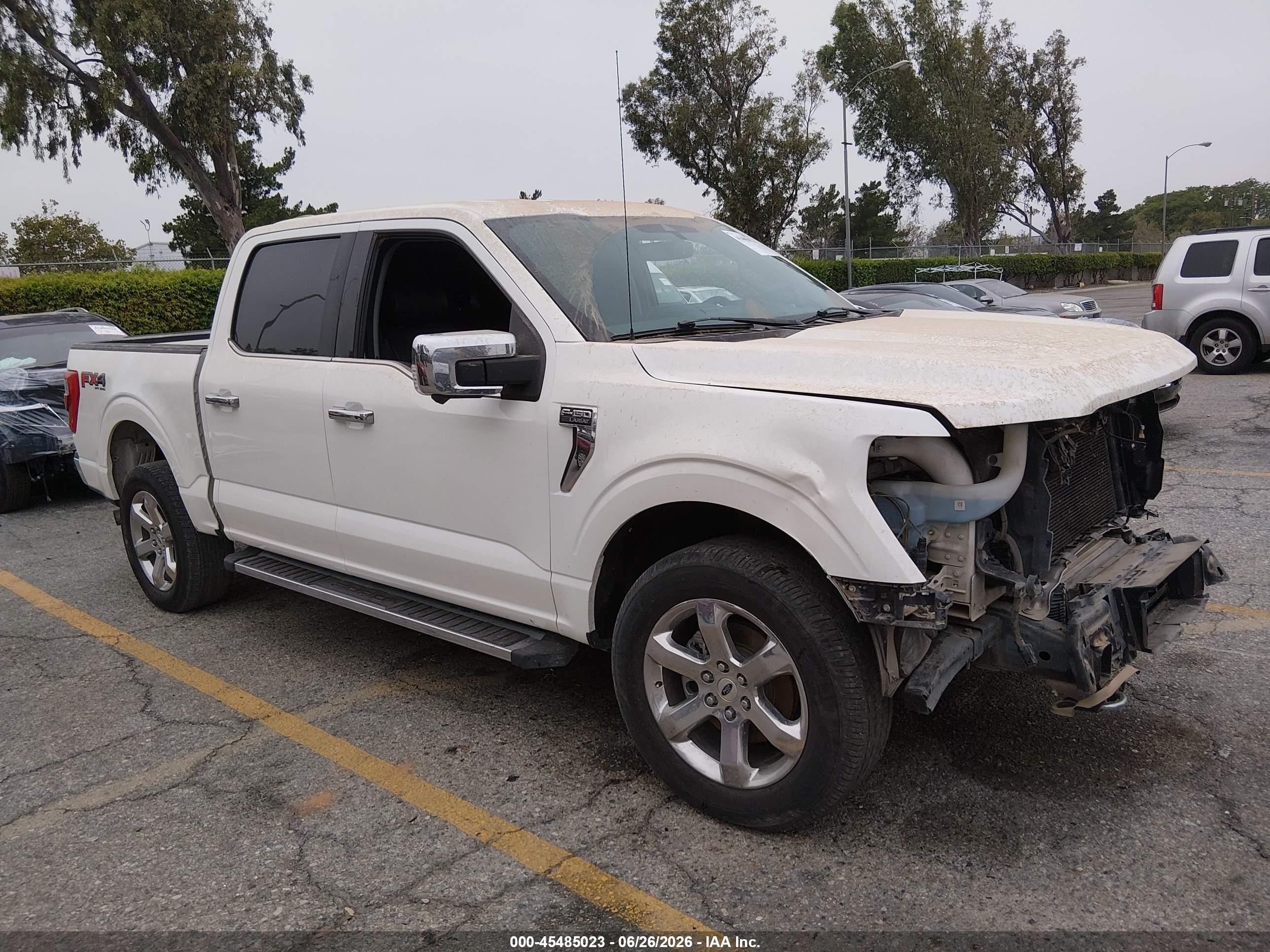 2021 Ford F-150 XLT, VIN 1FTFW1E88MKE05224 — Front end