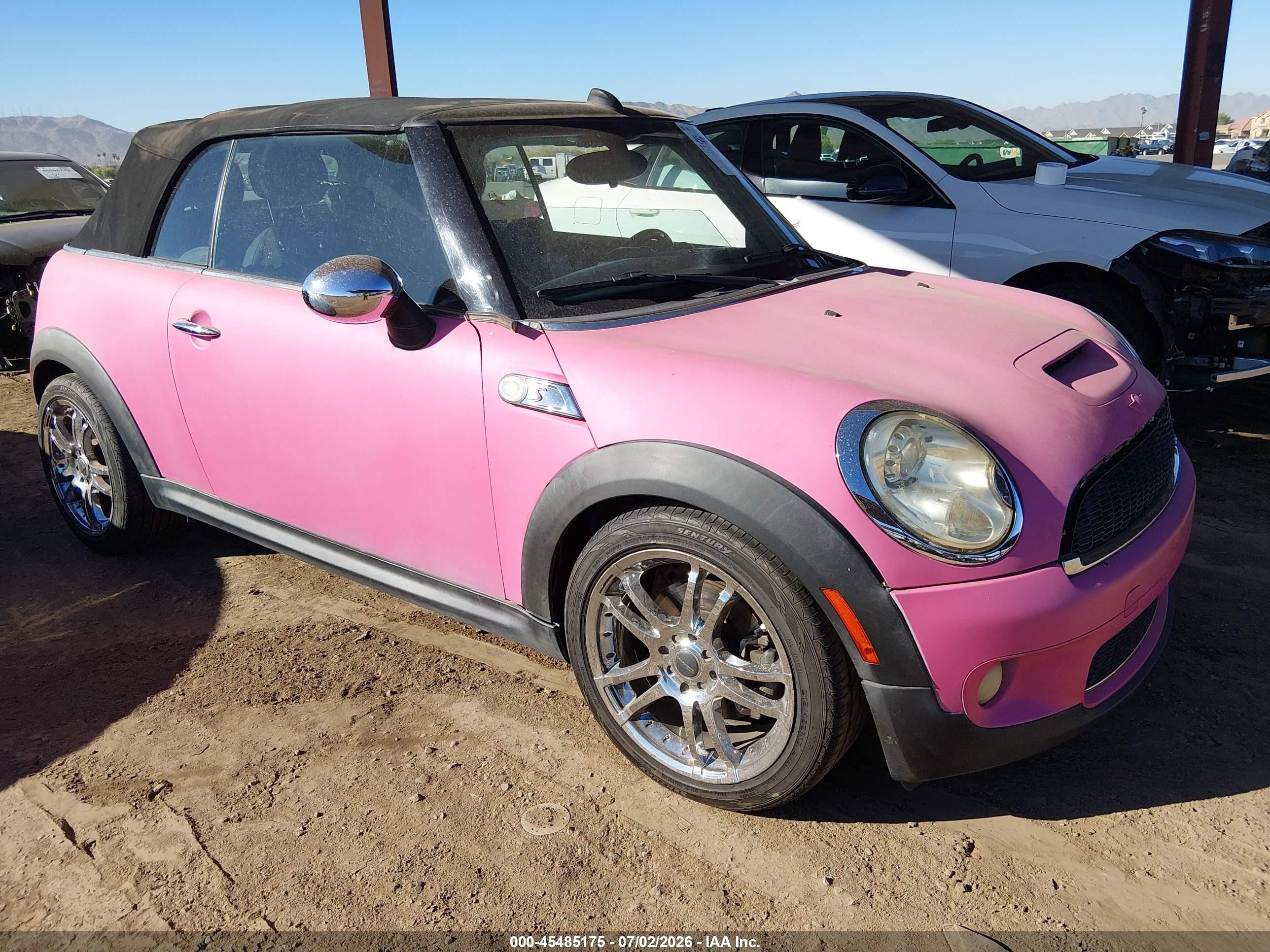 2009 MINI Convertible S, VIN WMWMS33579TG89356 — Обычный износ