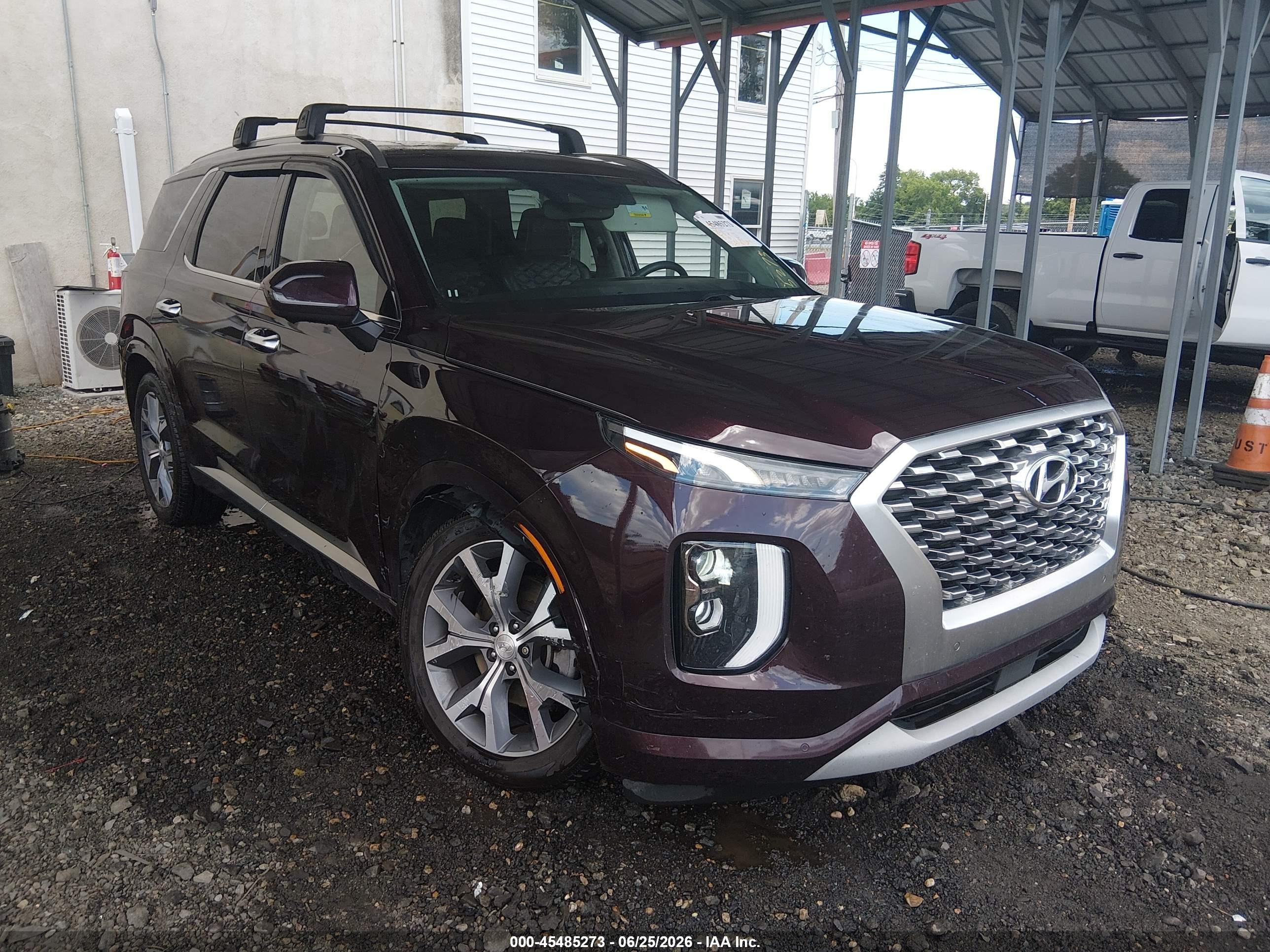 2021 Hyundai Palisade Limited, VIN KM8R5DHE7MU195122 — Front end
