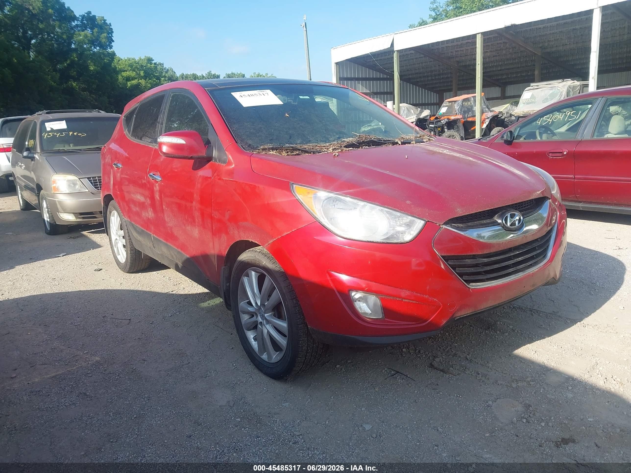 2011 Hyundai Tucson Limited, VIN KM8JU3AC9BU142518 — Normal wear
