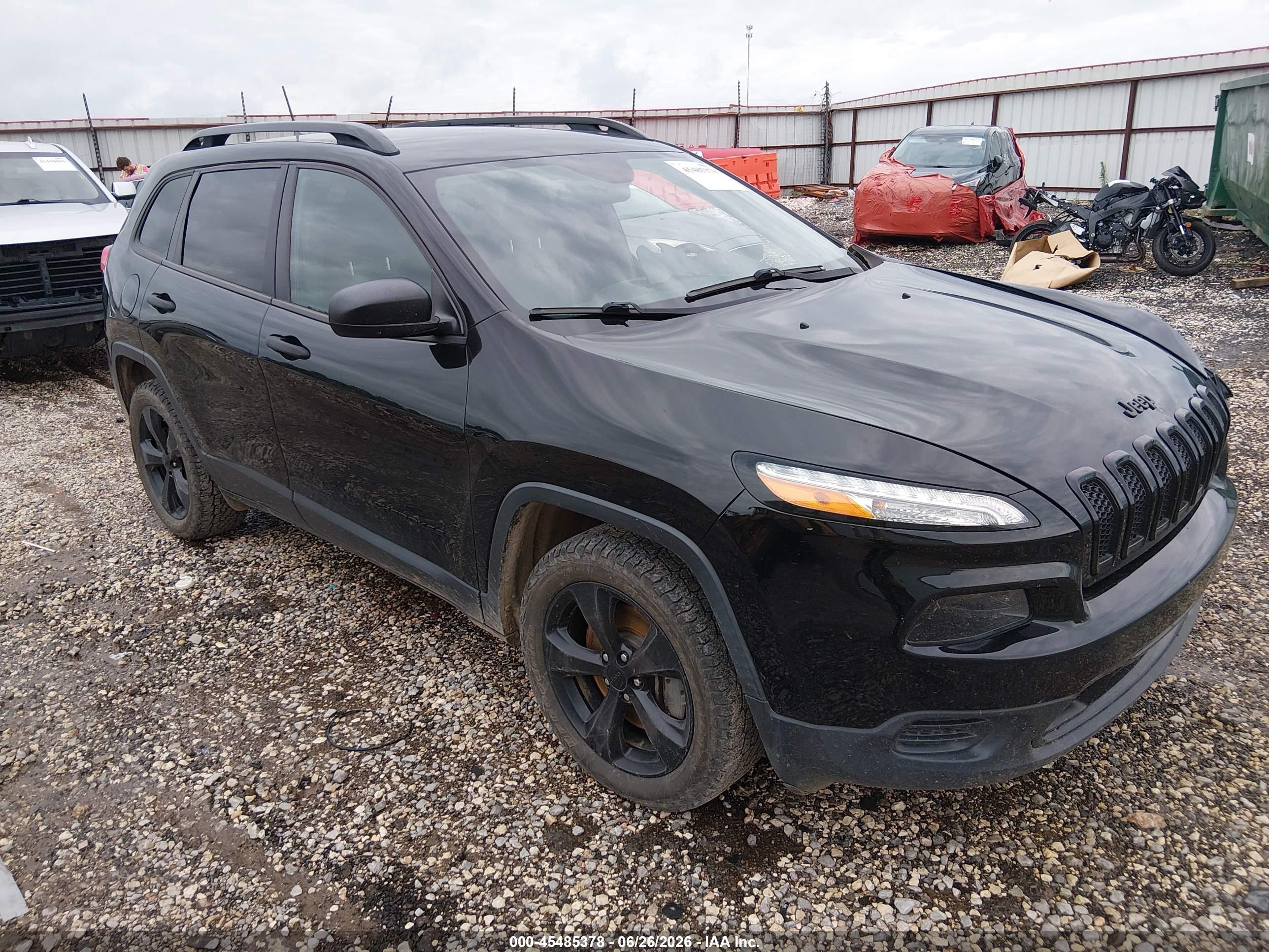 2017 Jeep Cherokee Altitude, VIN 1C4PJLAS0HW654728 — Side
