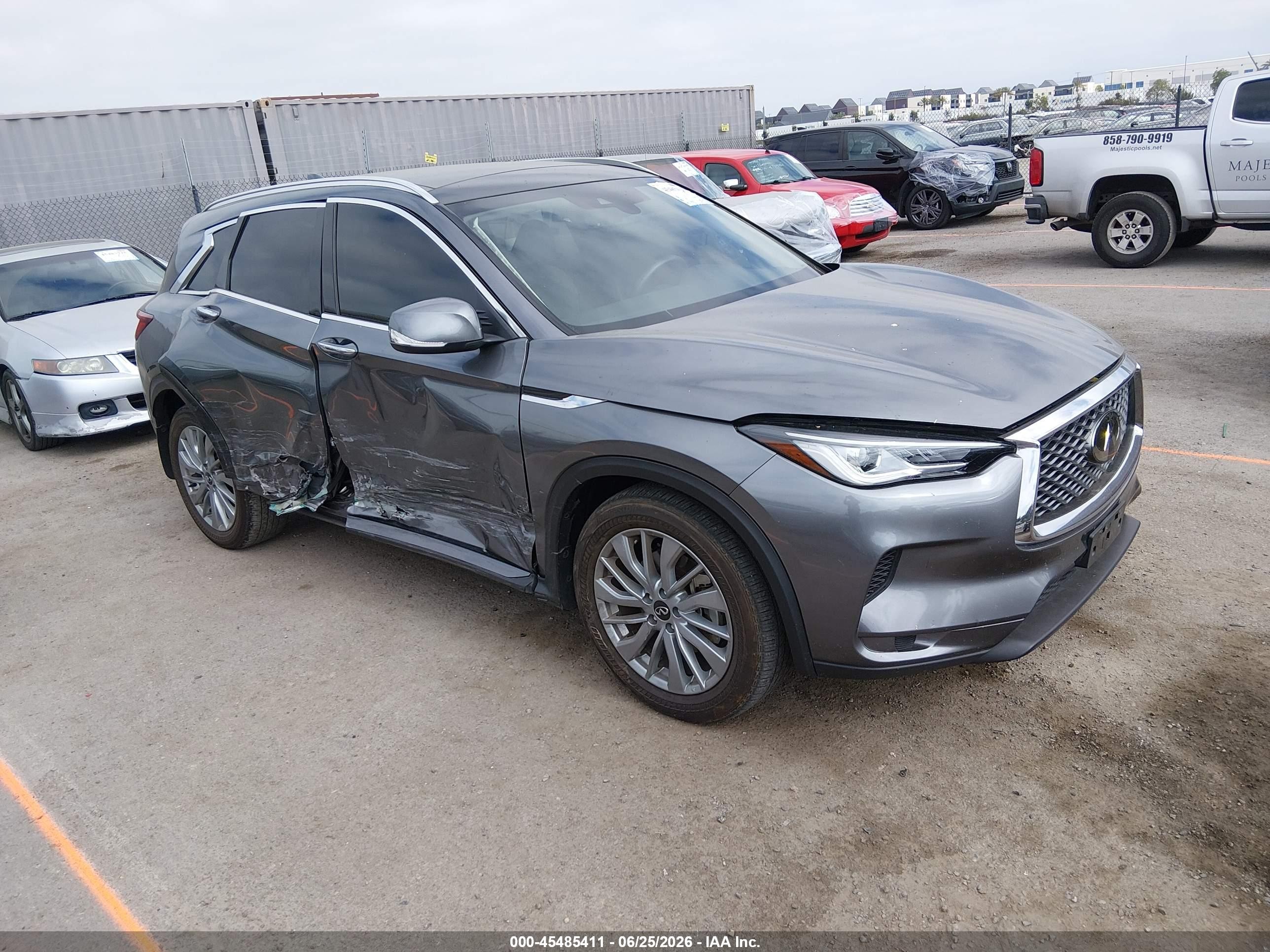 2023 Infiniti QX50 Luxe, VIN 3PCAJ5BA6PF119929 — Side