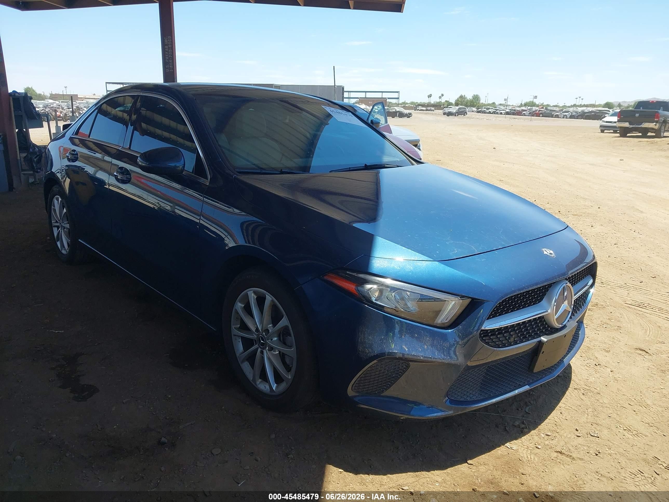 2019 Mercedes-Benz A 220, VIN WDD3G4EB5KW020891 — Rear end