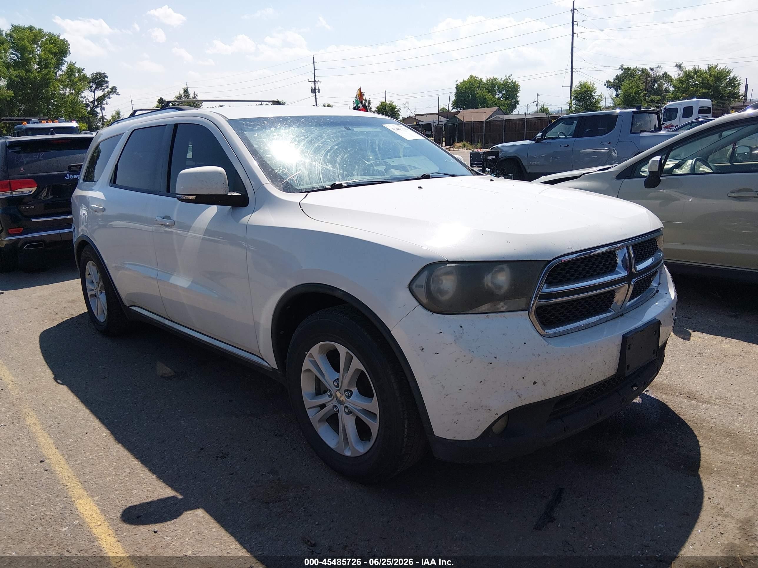 2011 Dodge Durango Crew, VIN 1D4RE4GG8BC660472 — Rear end
