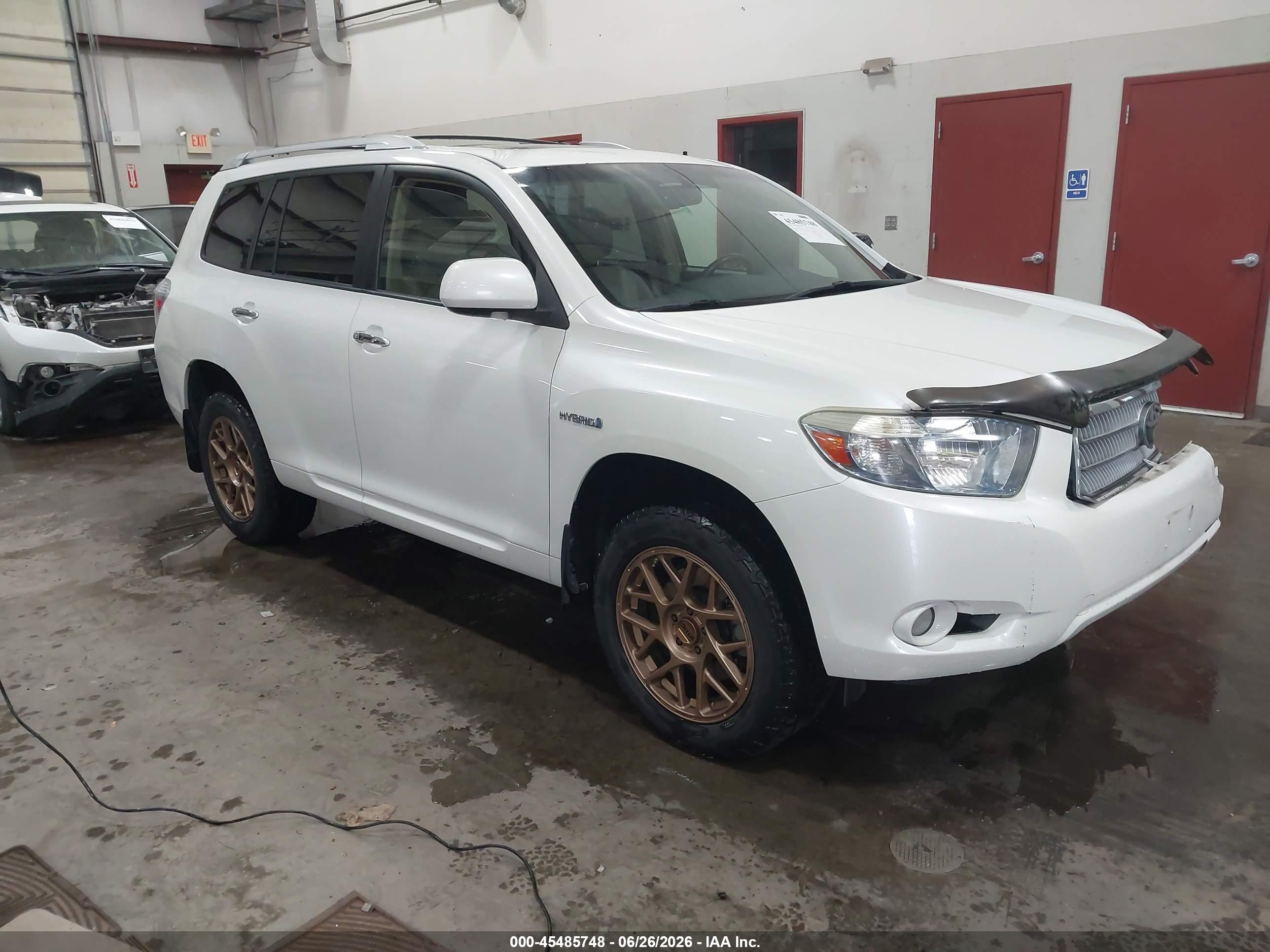 2010 Toyota Highlander Limited, VIN JTEJW3EH4A2047438 — Front end