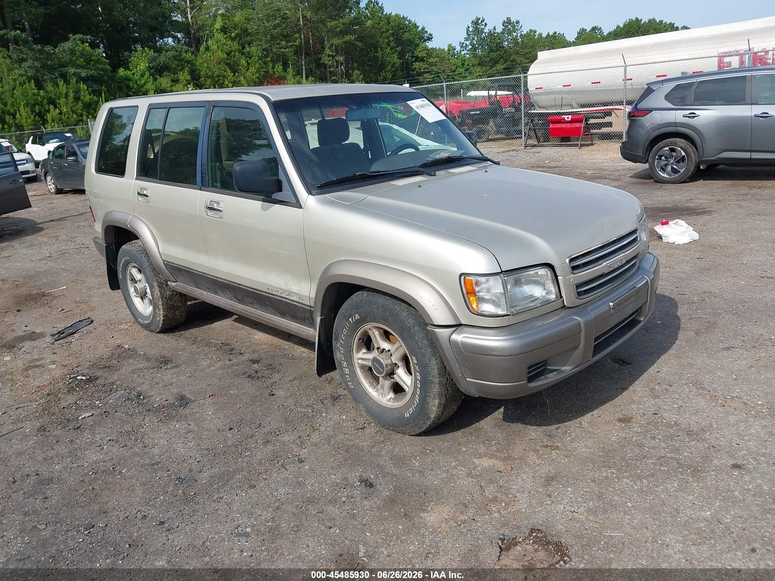 2002 Isuzu Trooper S, VIN JACDJ58X027J09337 — Обычный износ