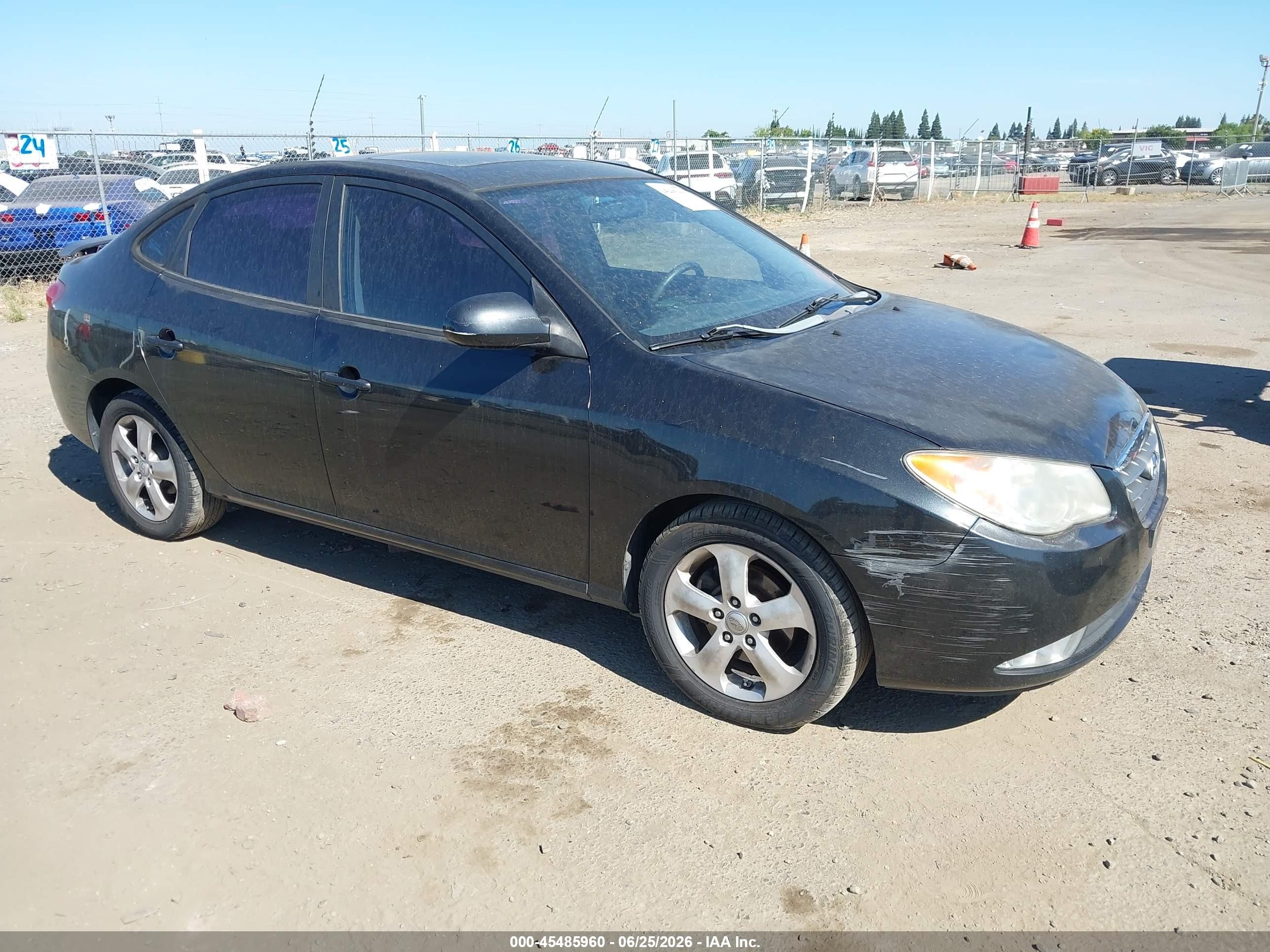 2008 Hyundai Elantra GLS, VIN KMHDU46DX8U436863 — Normal wear
