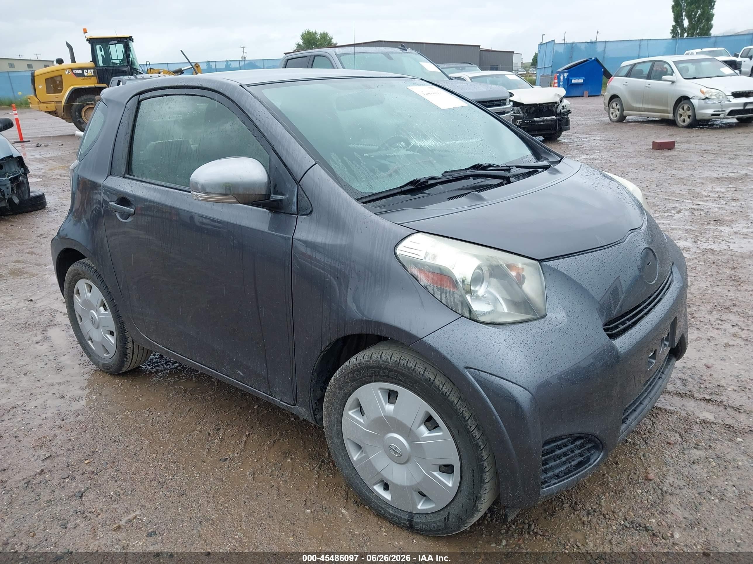2012 Scion iQ, VIN JTNJJXB04CJ018454 — Frame damage