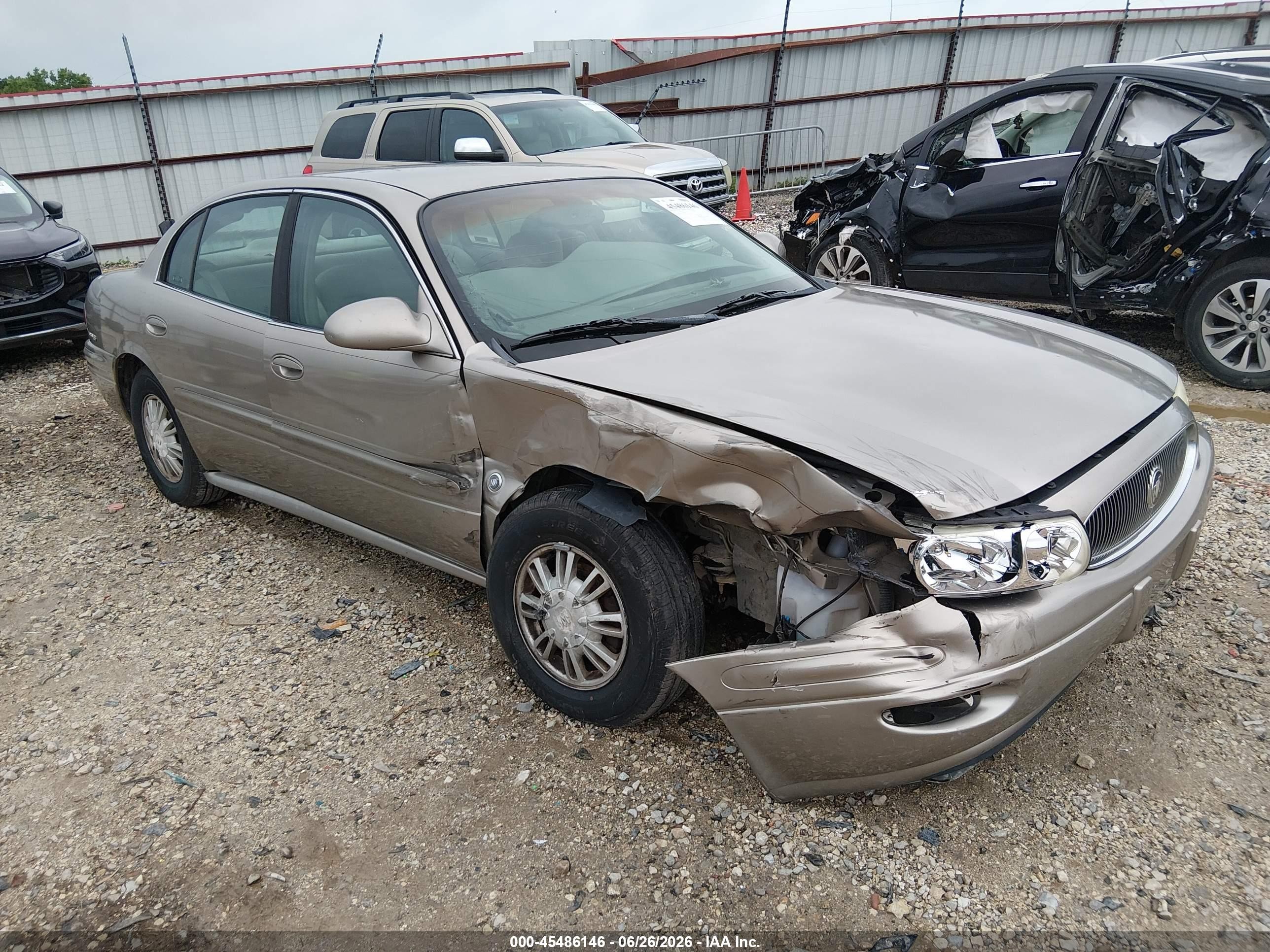 2002 Buick LeSabre Custom, VIN 1G4HP54K724211985 — Side