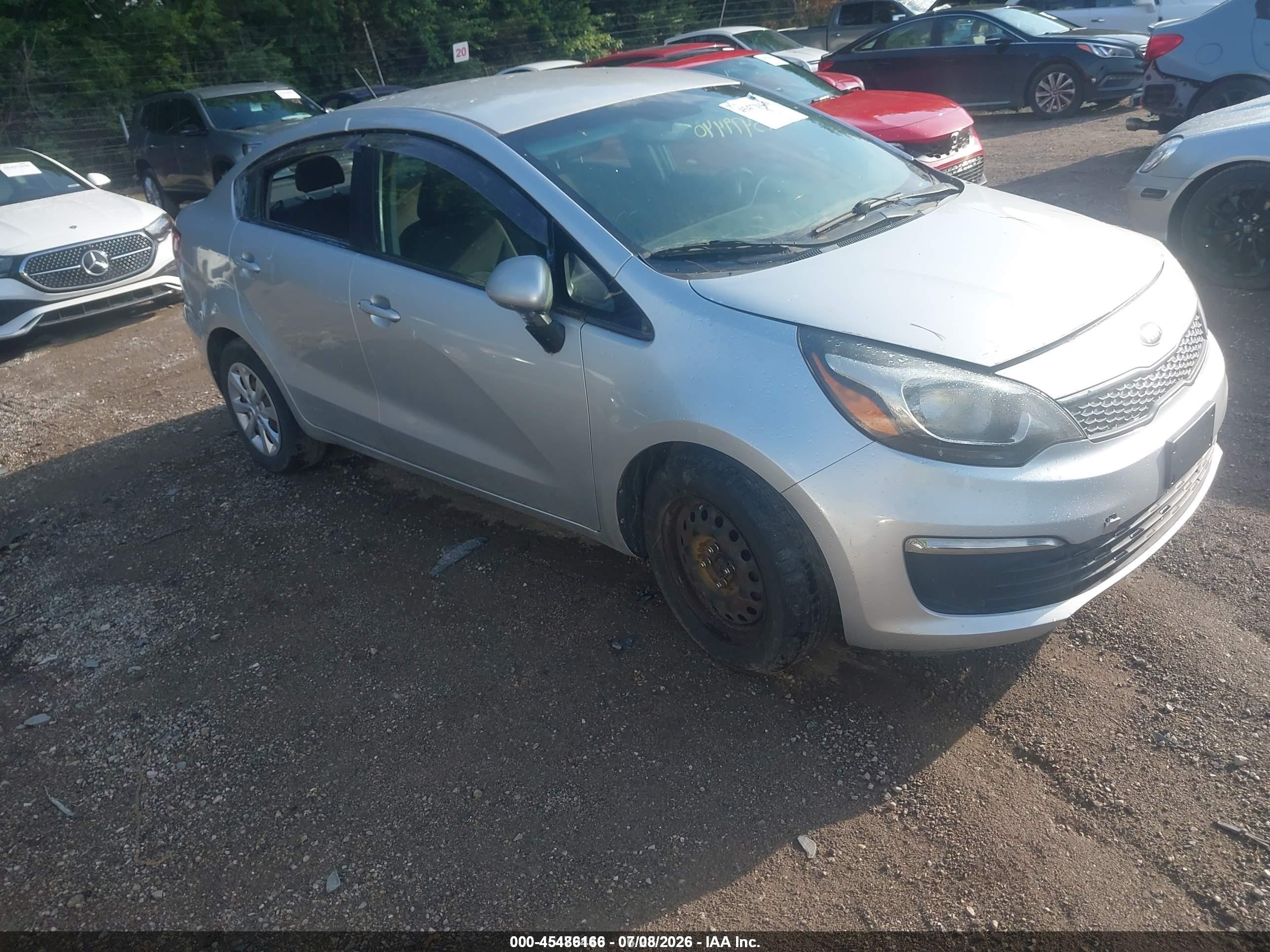 2016 Kia Rio LX, VIN KNADM4A3XG6663621 — Normal wear