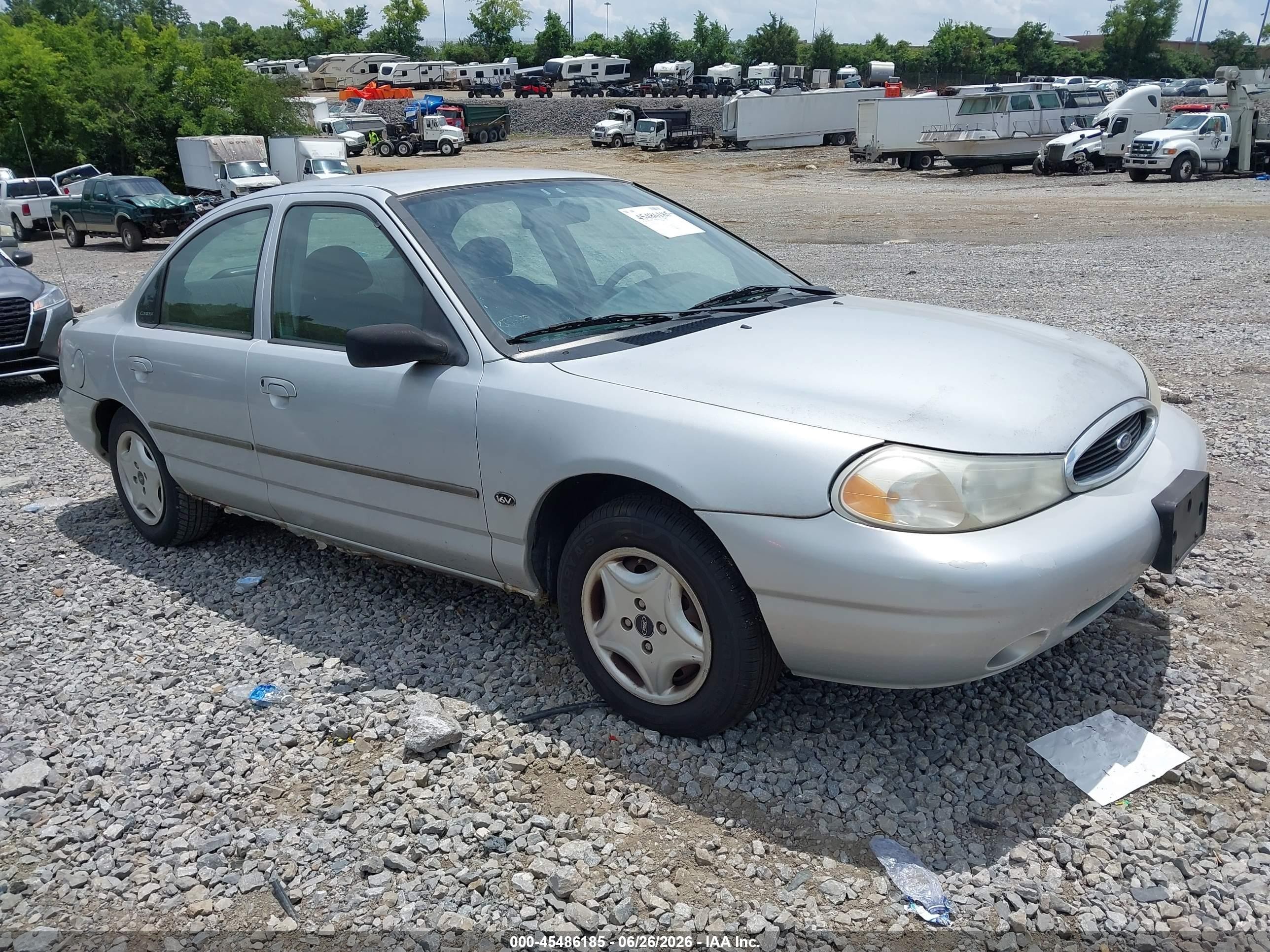 1998 Ford Contour LX, VIN 1FALP6538WK178319 — Normal wear