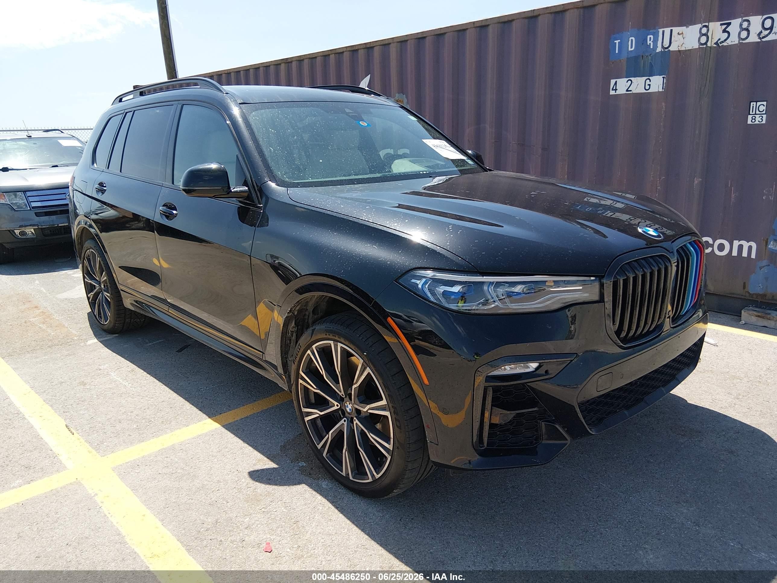 2020 BMW X7 M50i, VIN 5UXCX6C04L9C03529 — Обычный износ