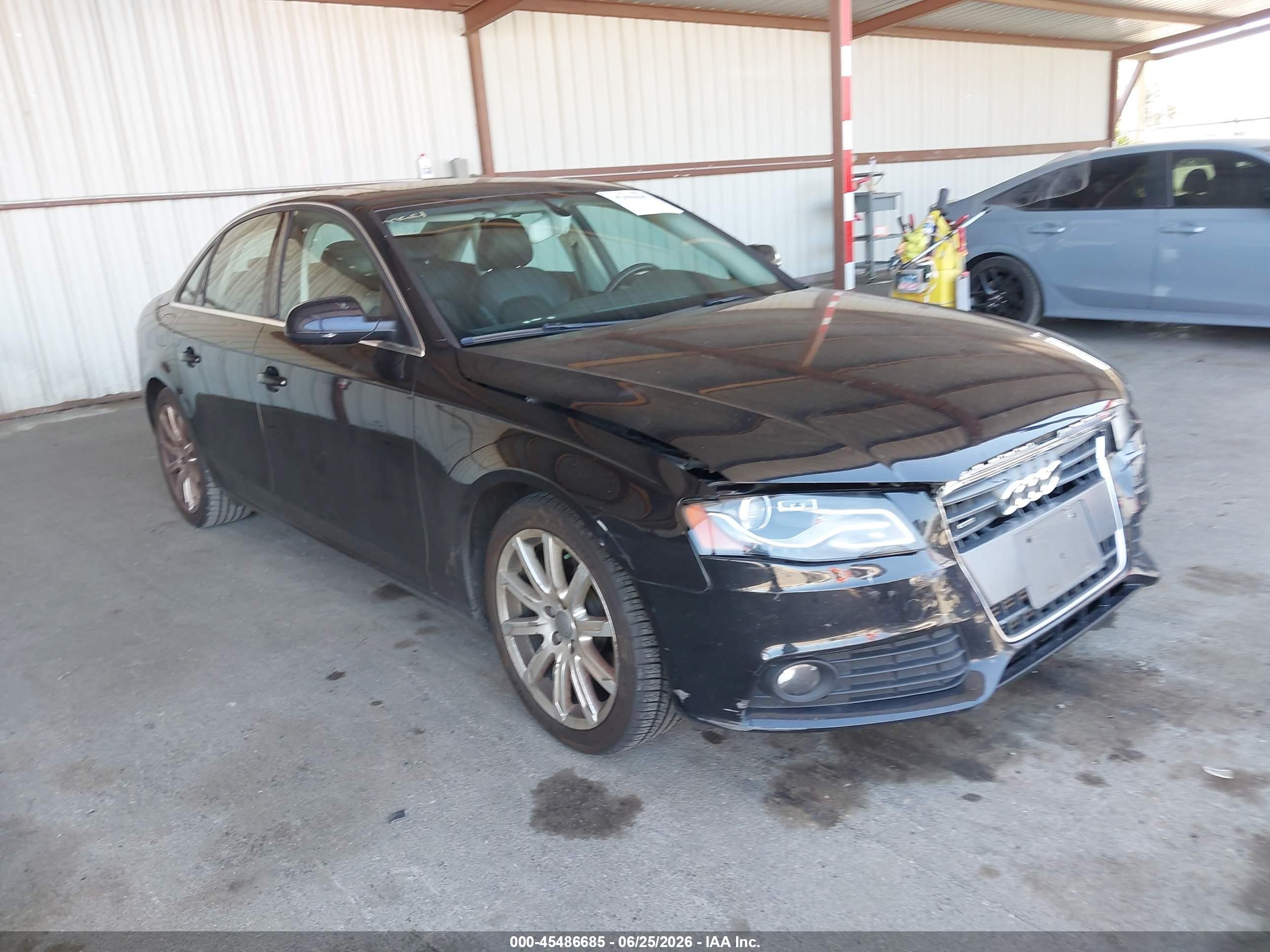 2010 Audi A4 Premium Plus, VIN WAUFFAFL6AN045574 — Перед