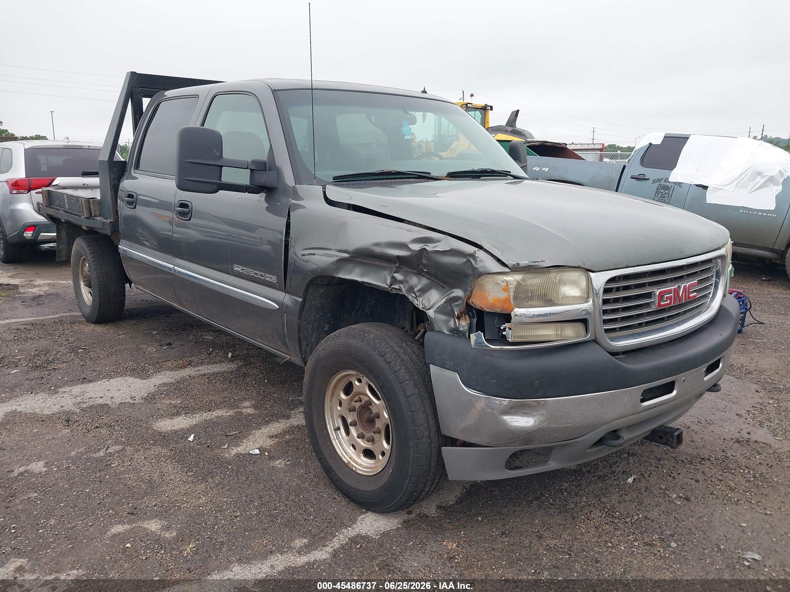 2002 GMC Sierra 2500HD SLE, VIN 1GTHK23G12F148398 — Normal wear