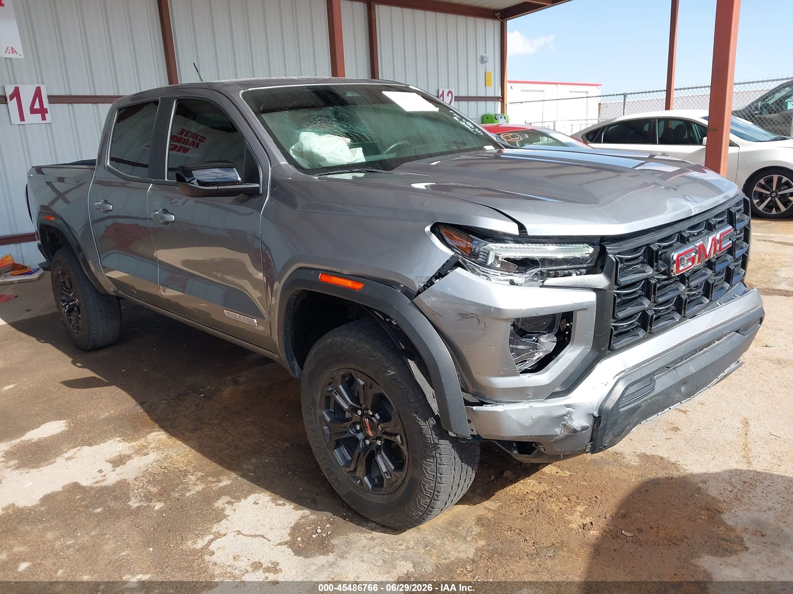 2024 GMC Canyon 4WD Elevation, VIN 1GTP6BEK7R1311239 — Front end