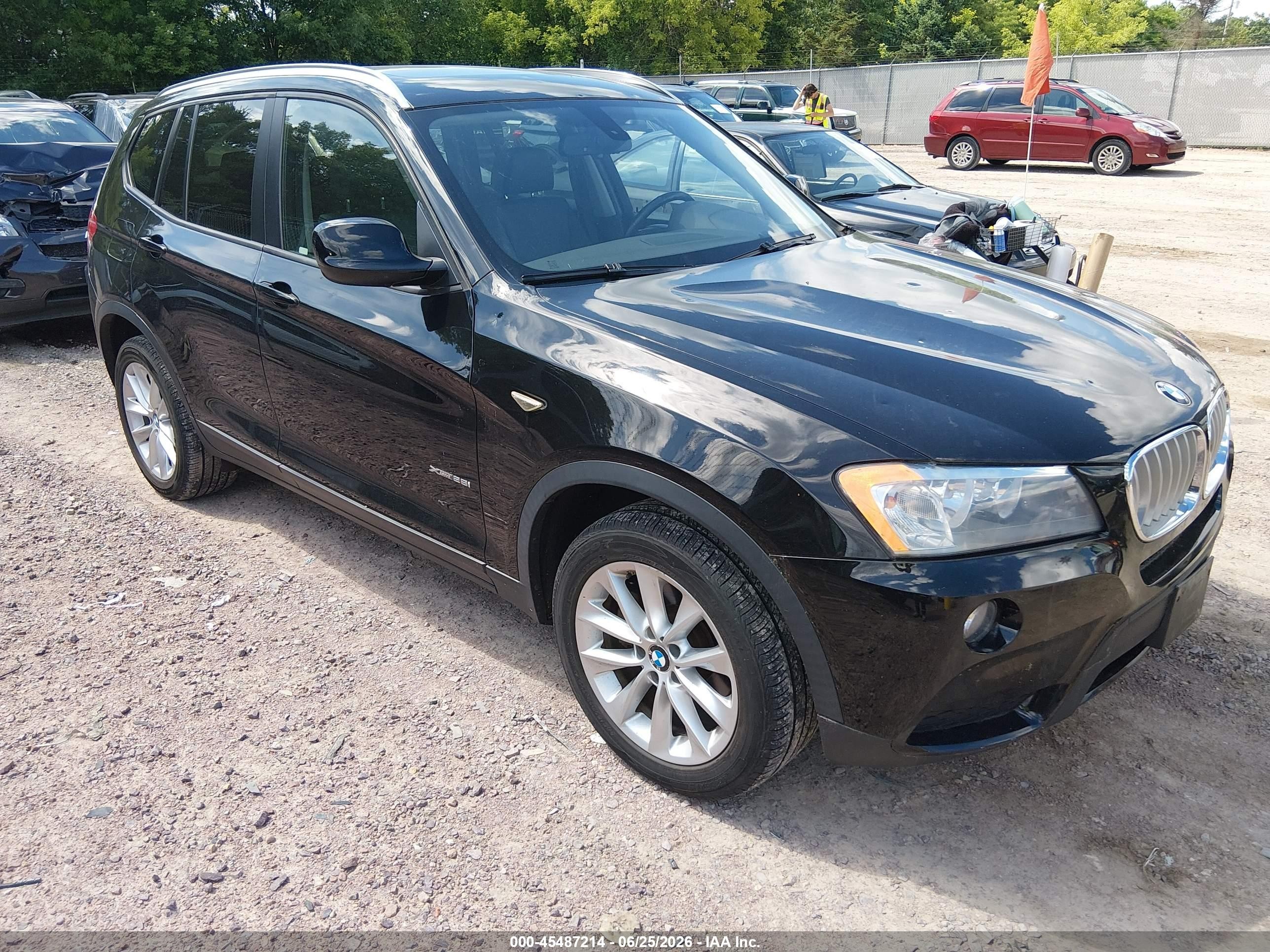 2014 BMW X3 xDrive28i, VIN 5UXWX9C54E0D32078 — Hail