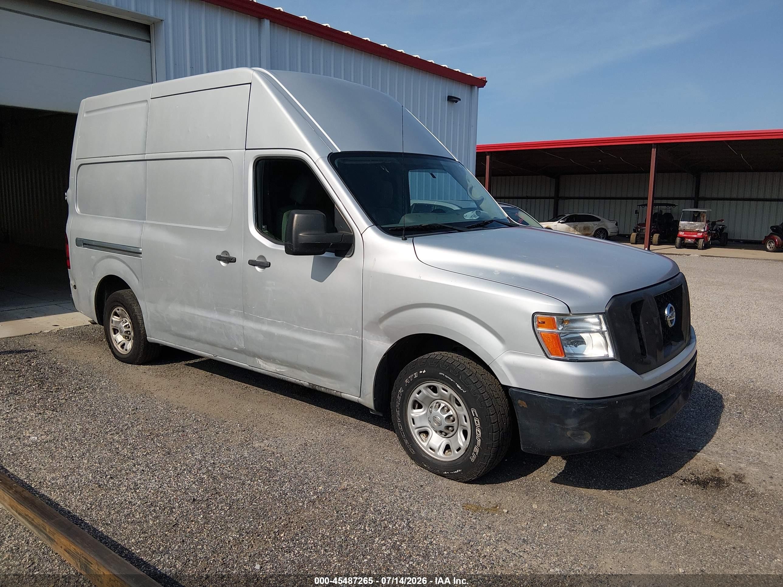 2016 Nissan NV Cargo S, VIN 1N6BF0LY5GN805981 — Normal wear