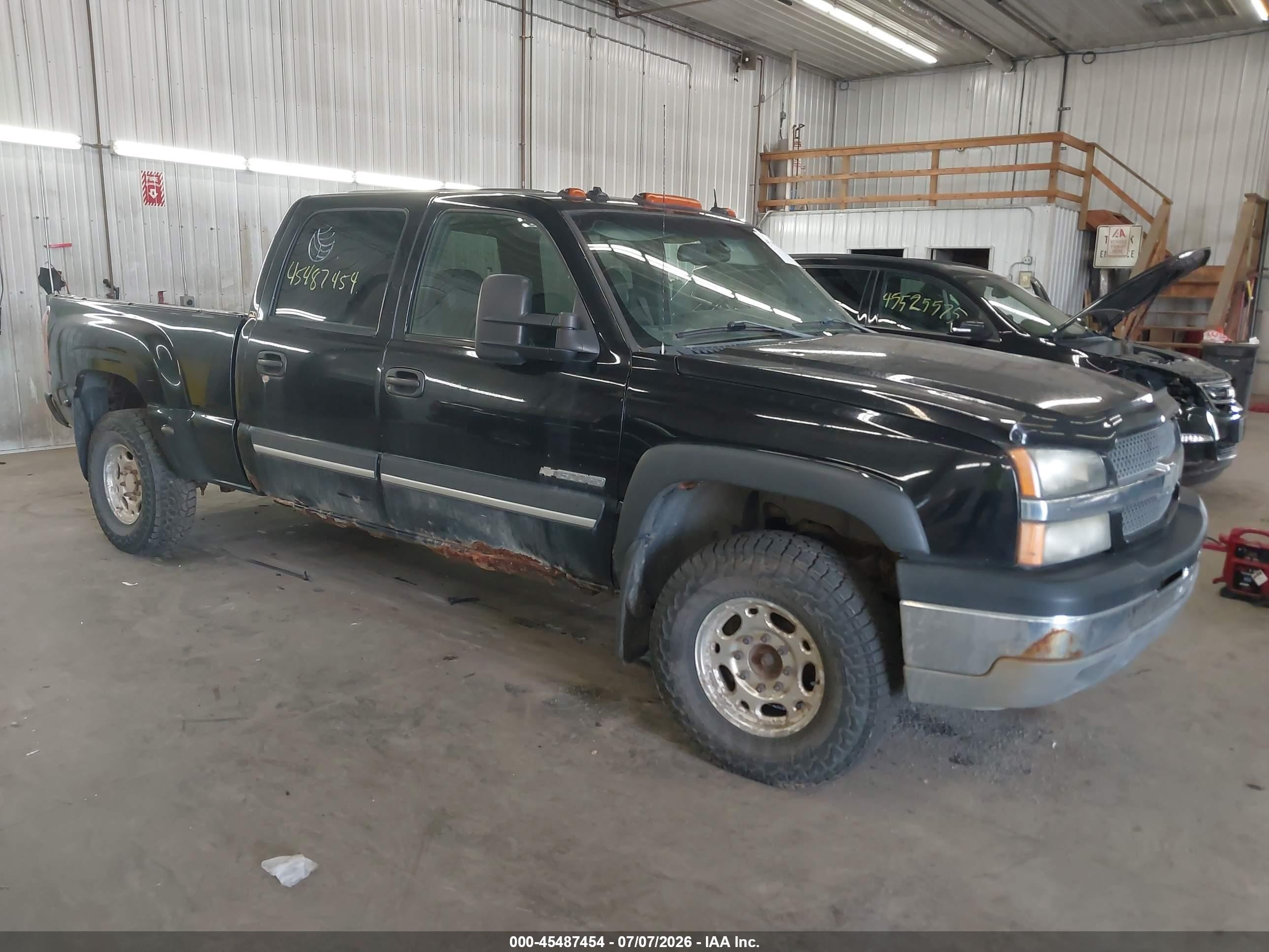 2003 Chevrolet Silverado 1500HD LS, VIN 1GCGK13U73F211033 — Hail
