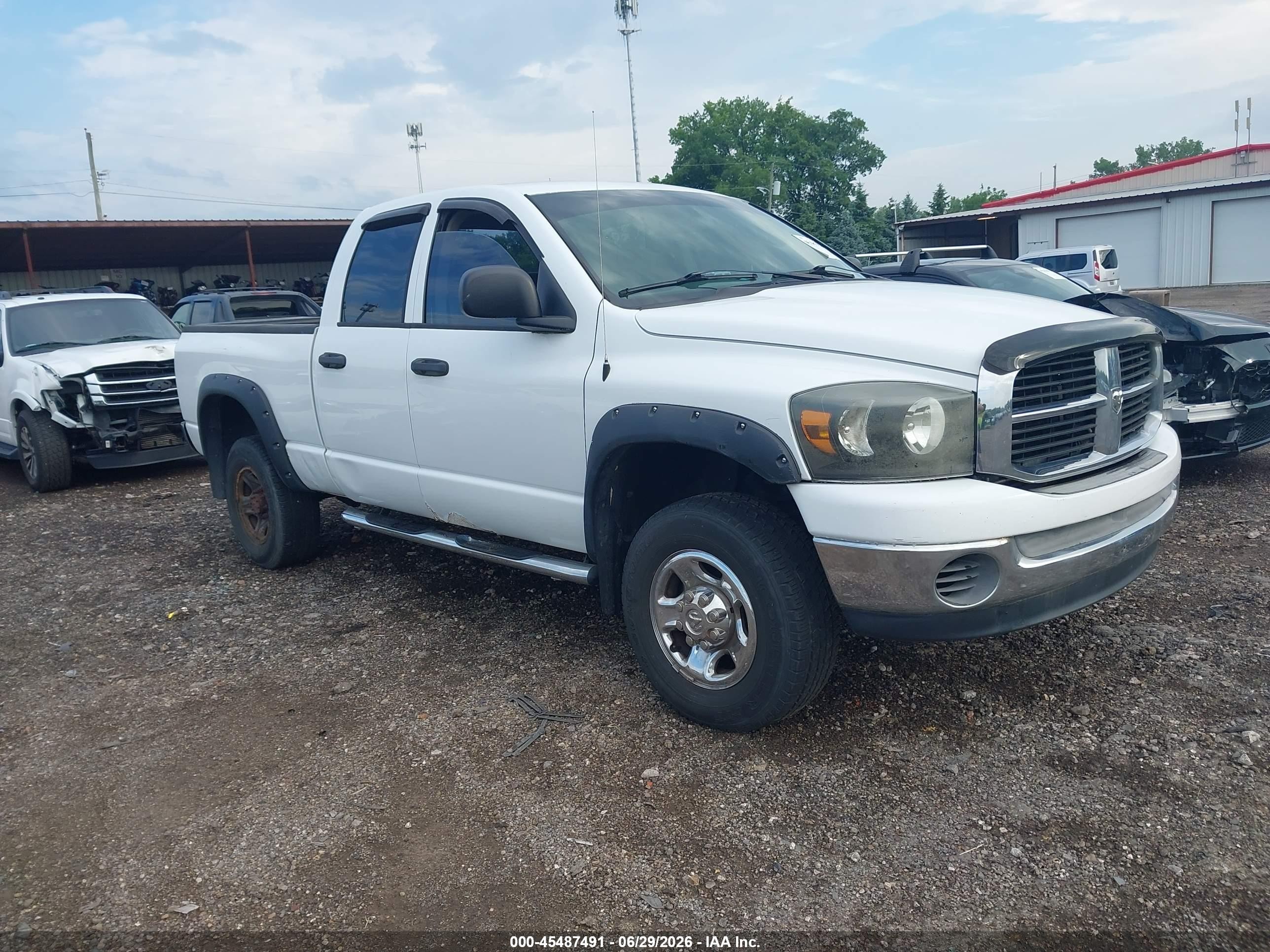 2006 Dodge 2500 SLT, VIN 1D7KS28D46J182980 — Normal wear
