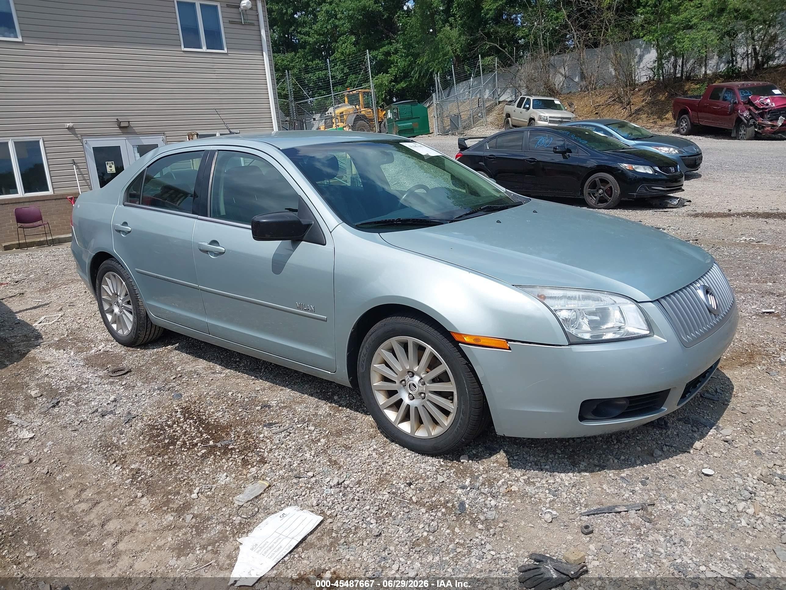 2007 Mercury Milan Premier, VIN 3MEHM08147R667702 — Normal wear