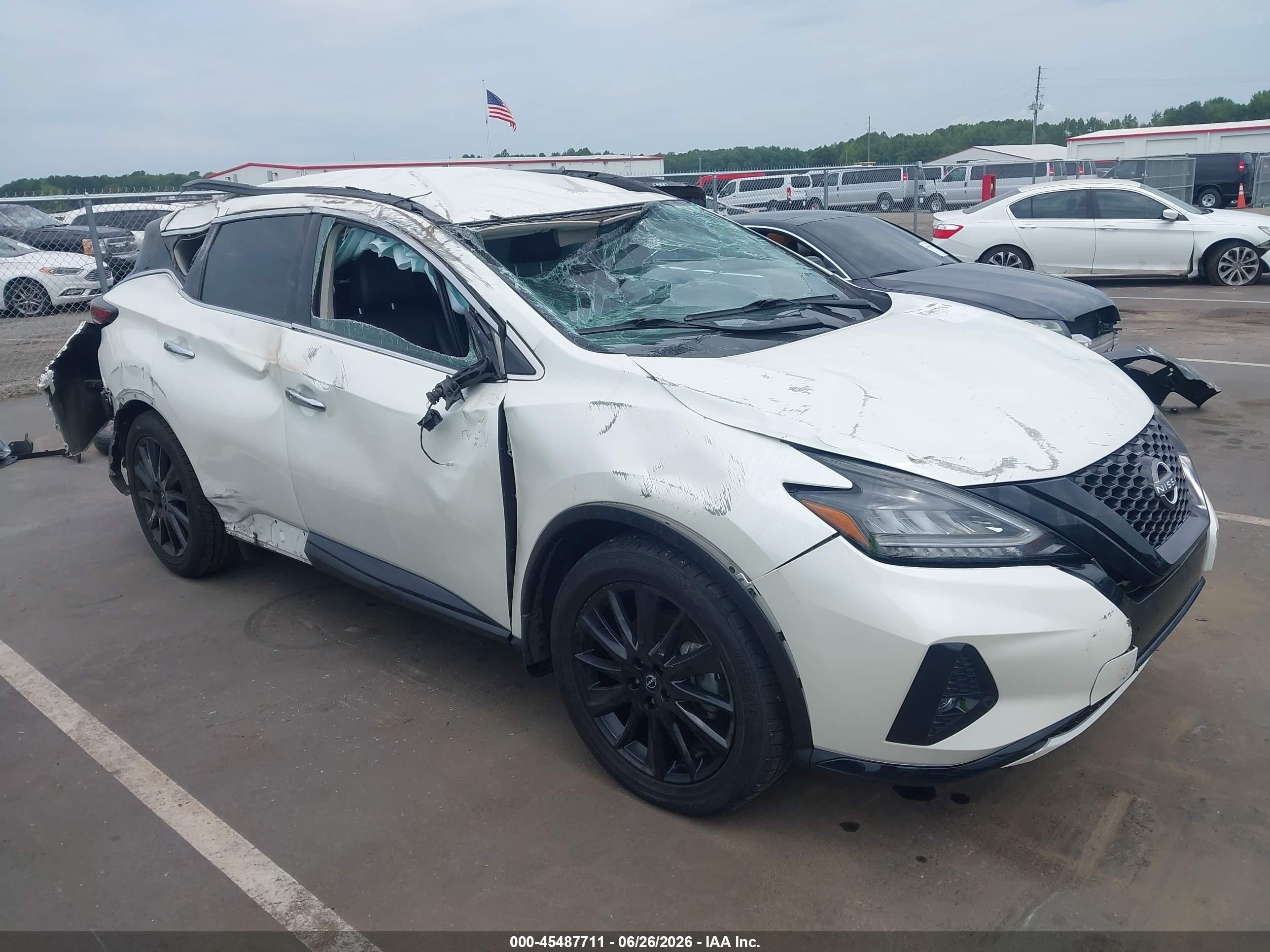 2024 Nissan Murano SV, VIN 5N1AZ2BS7RC117439 — Rollover