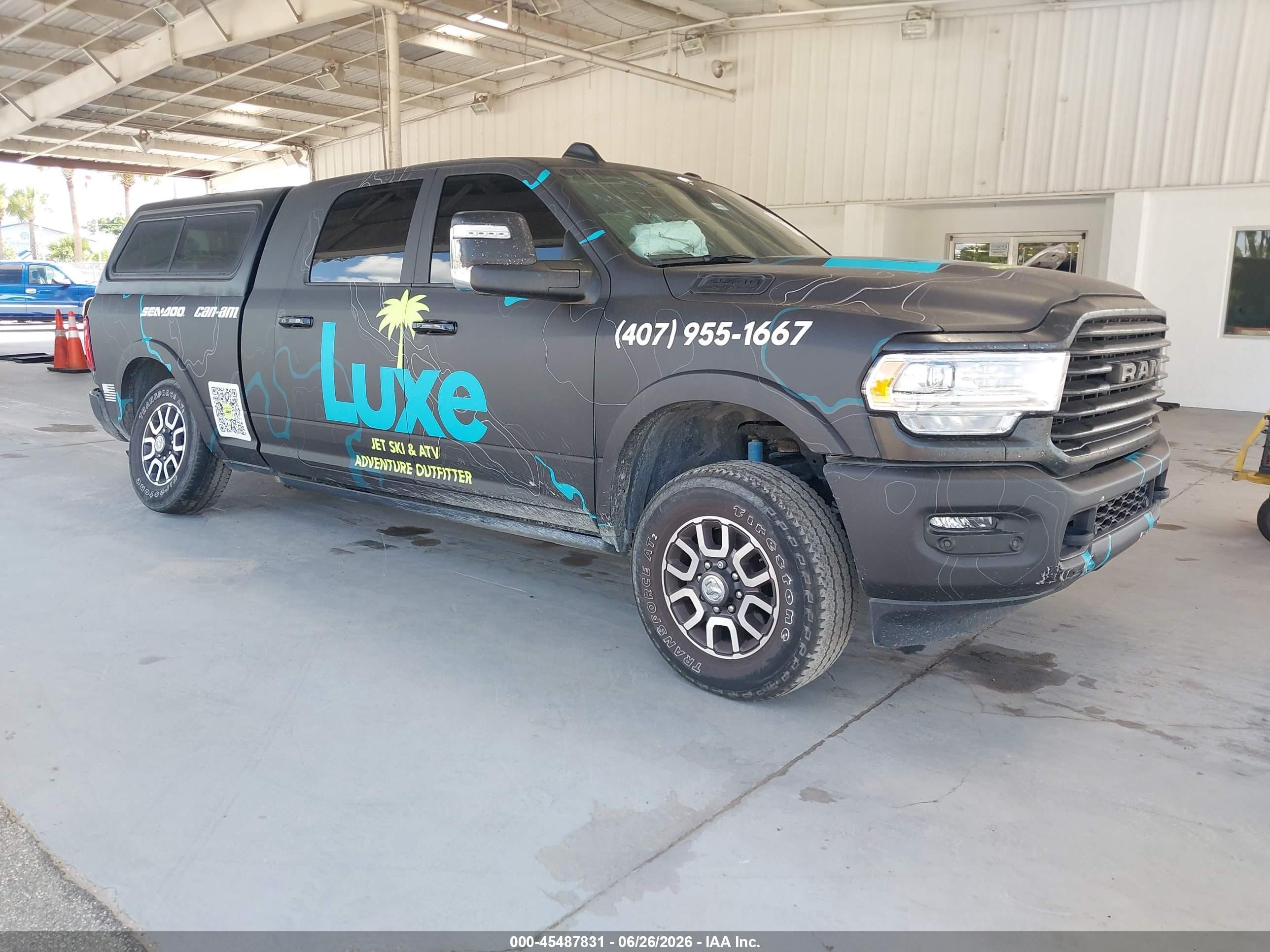 2024 Ram 2500 Longhorn, VIN 3C6UR5PLXRG296617 — Бок