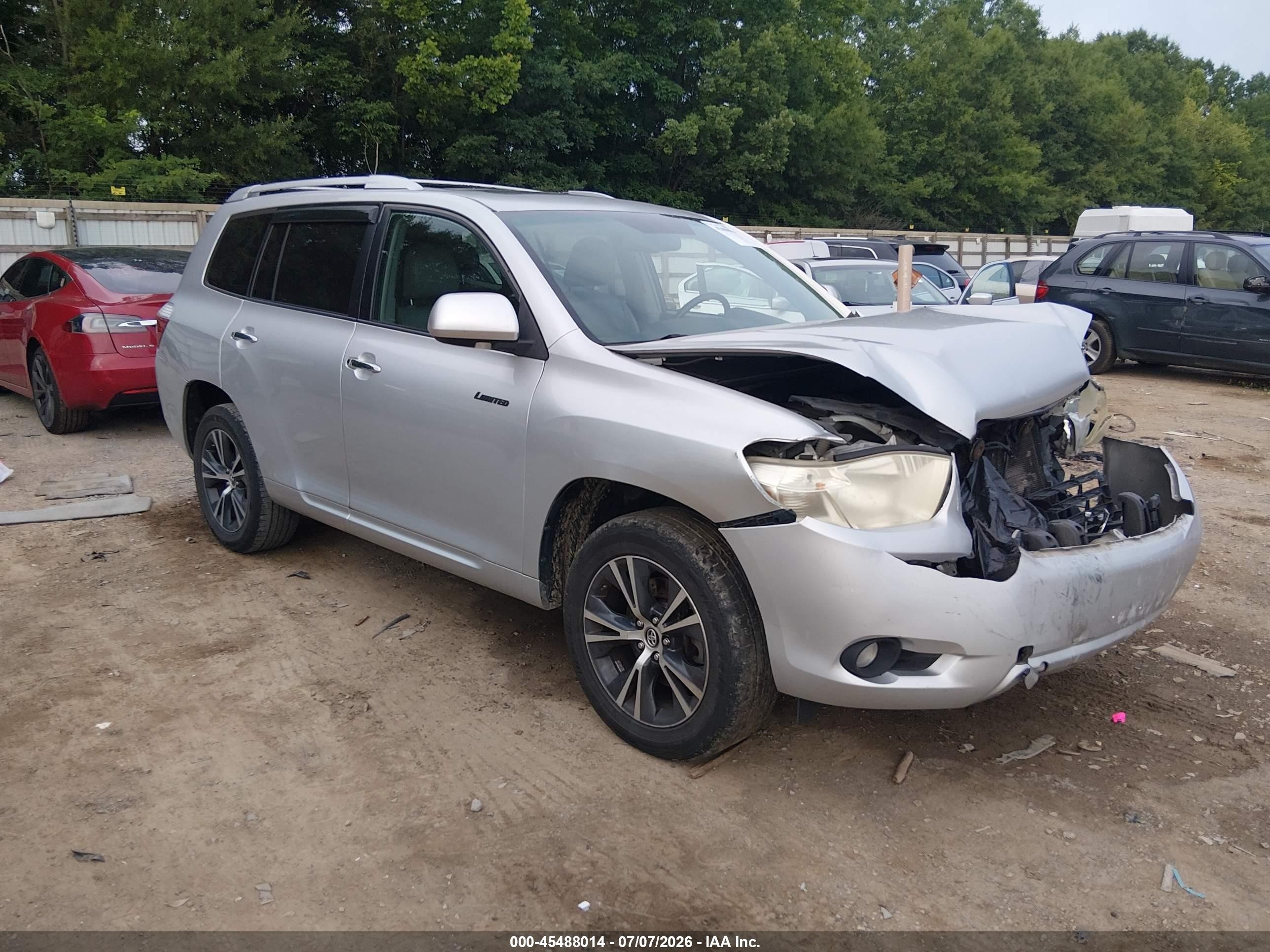2010 Toyota Highlander Limited, VIN 5TDYK3EH5AS010826 — Front end