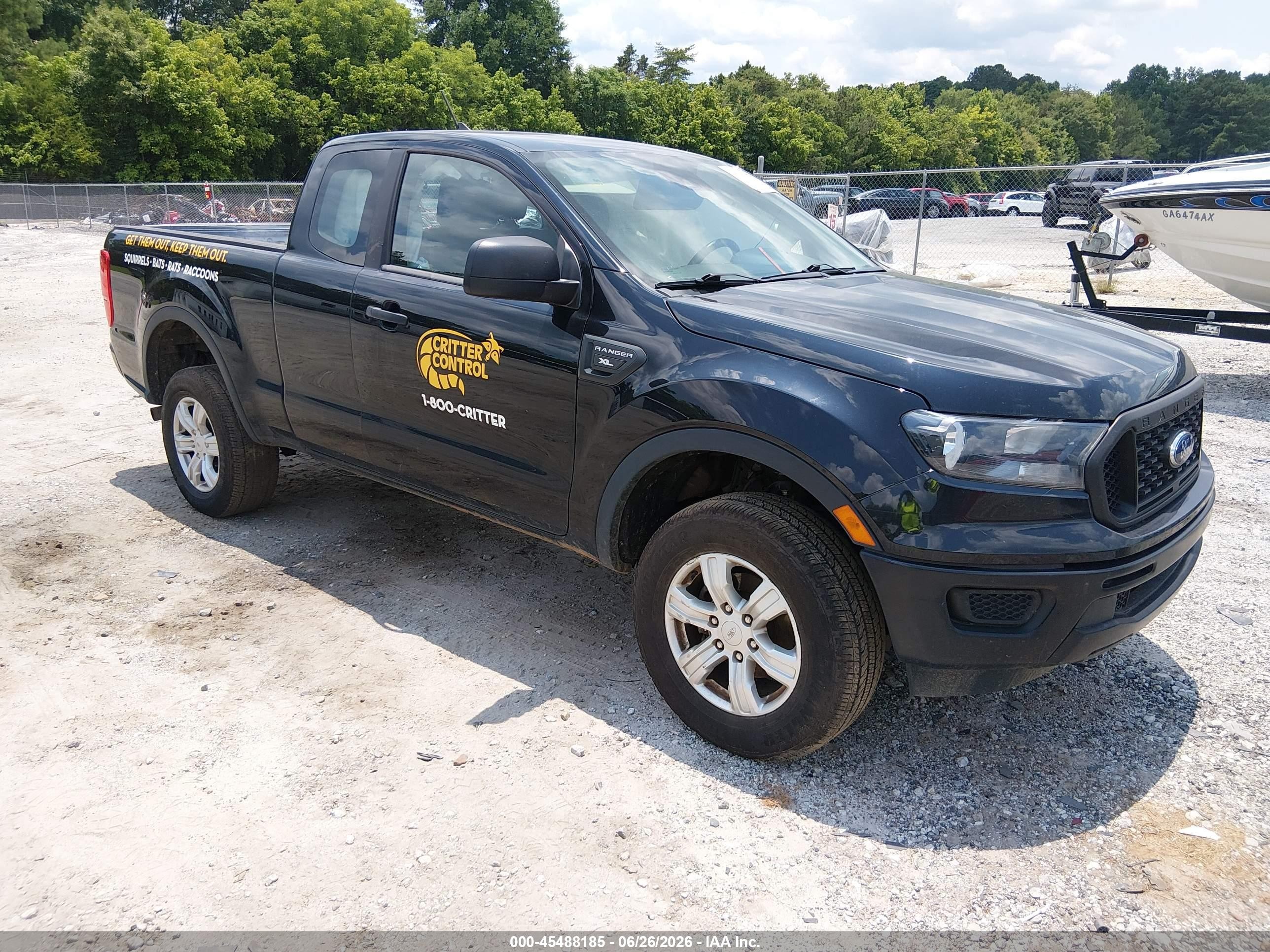 2022 Ford Ranger XL, VIN 1FTER1EH9NLD45730 — Side