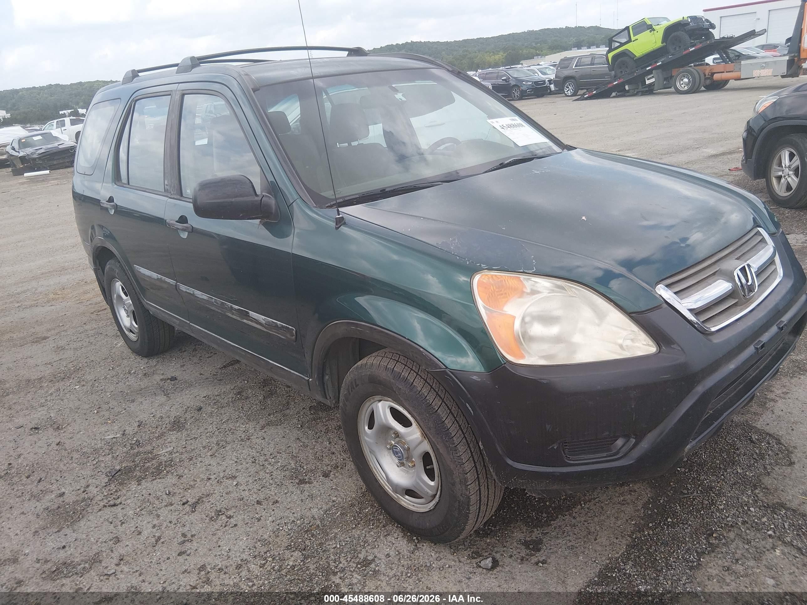 2002 Honda CR-V LX, VIN JHLRD68482C004419 — Обычный износ