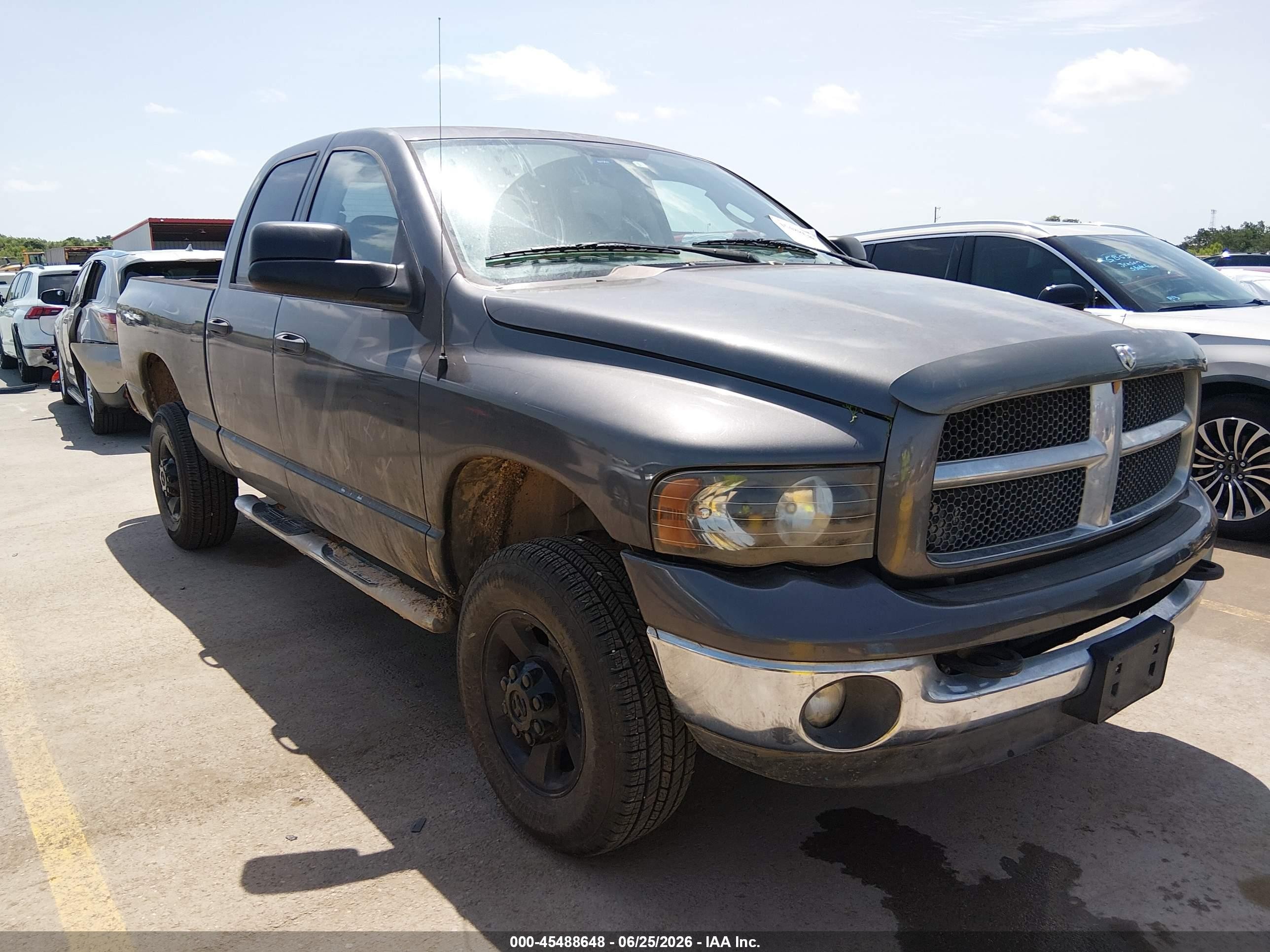 2003 Dodge RAM, VIN 3D3KU28623G815972 — Обычный износ